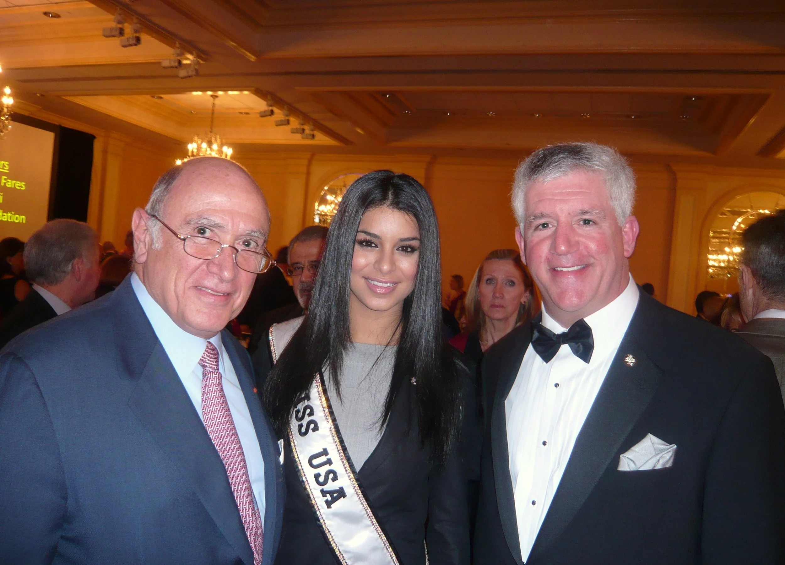 Peter Tanous, Rima Fakih and me