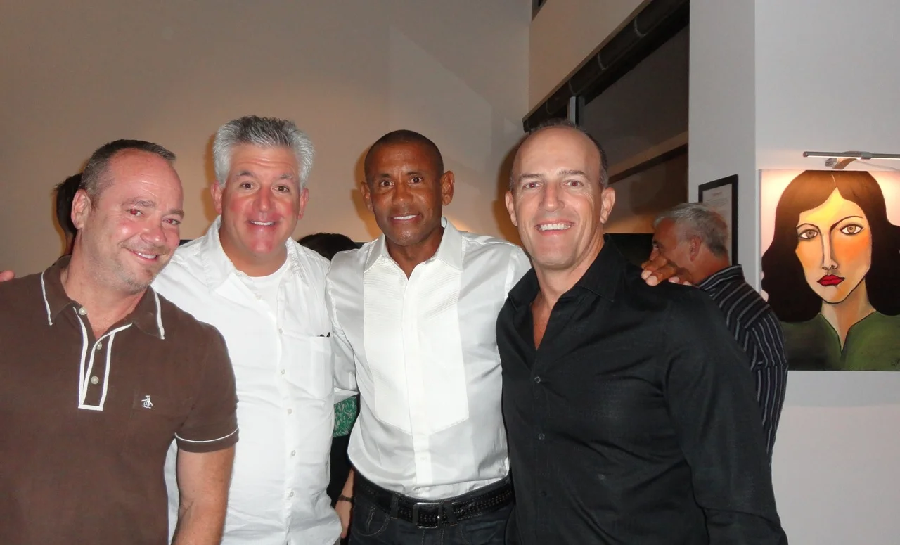 Gregg, me, Mark & Bob