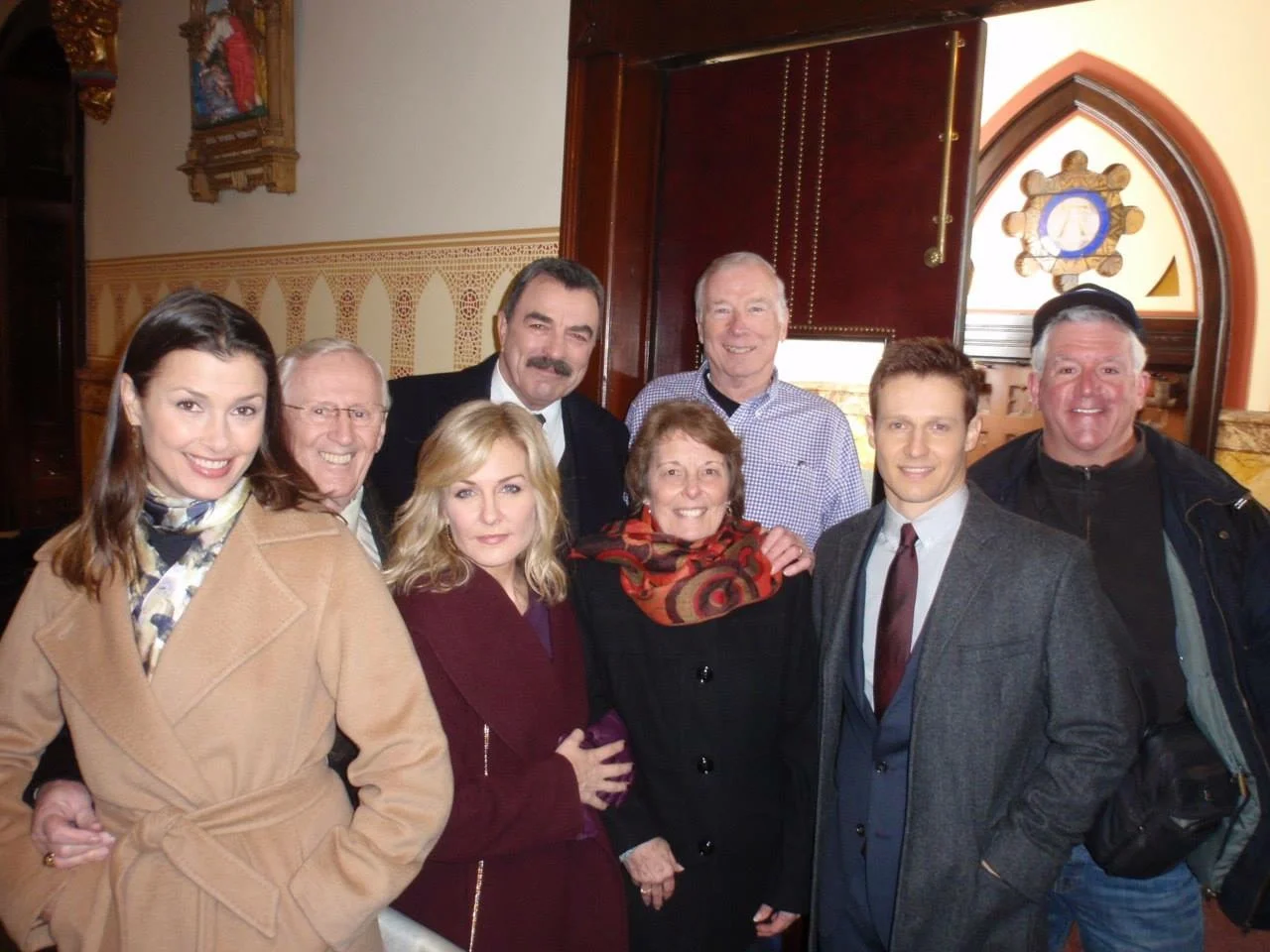 Jim & Diane Kinnear (w/Cast of Blue Bloods)