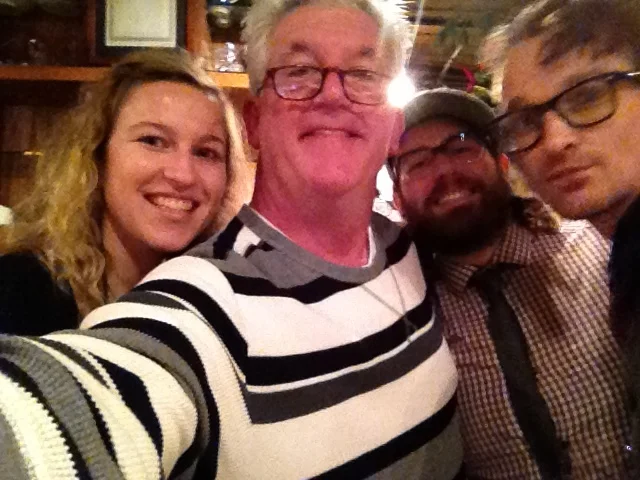 Gabby, Rodney &amp; David (Amazing staff at Rodney's Oyster House, Toronto)