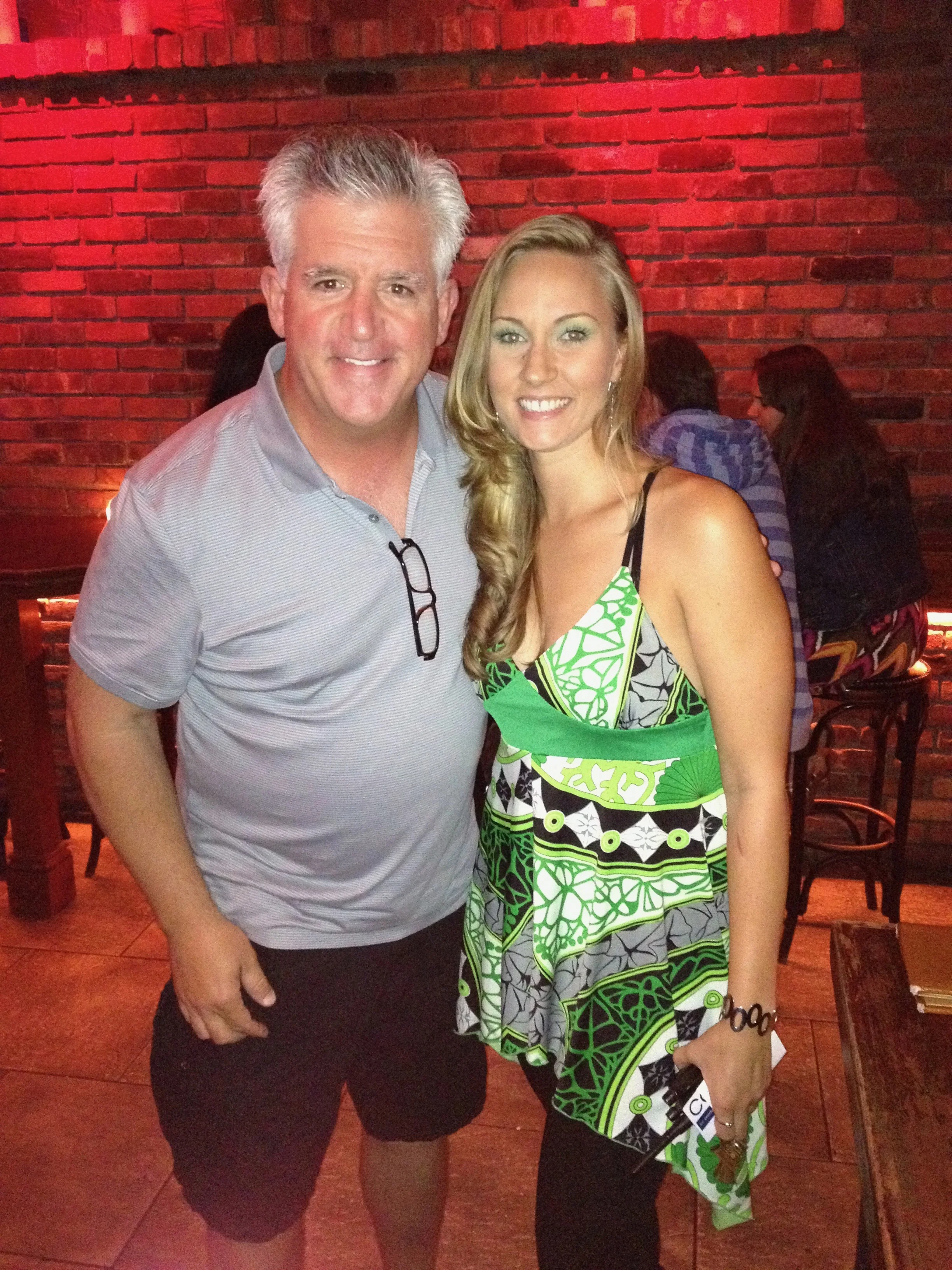  Waitress at Theatre District restaurant (the Spurlins were with me) taken between 2008 and 2011. 