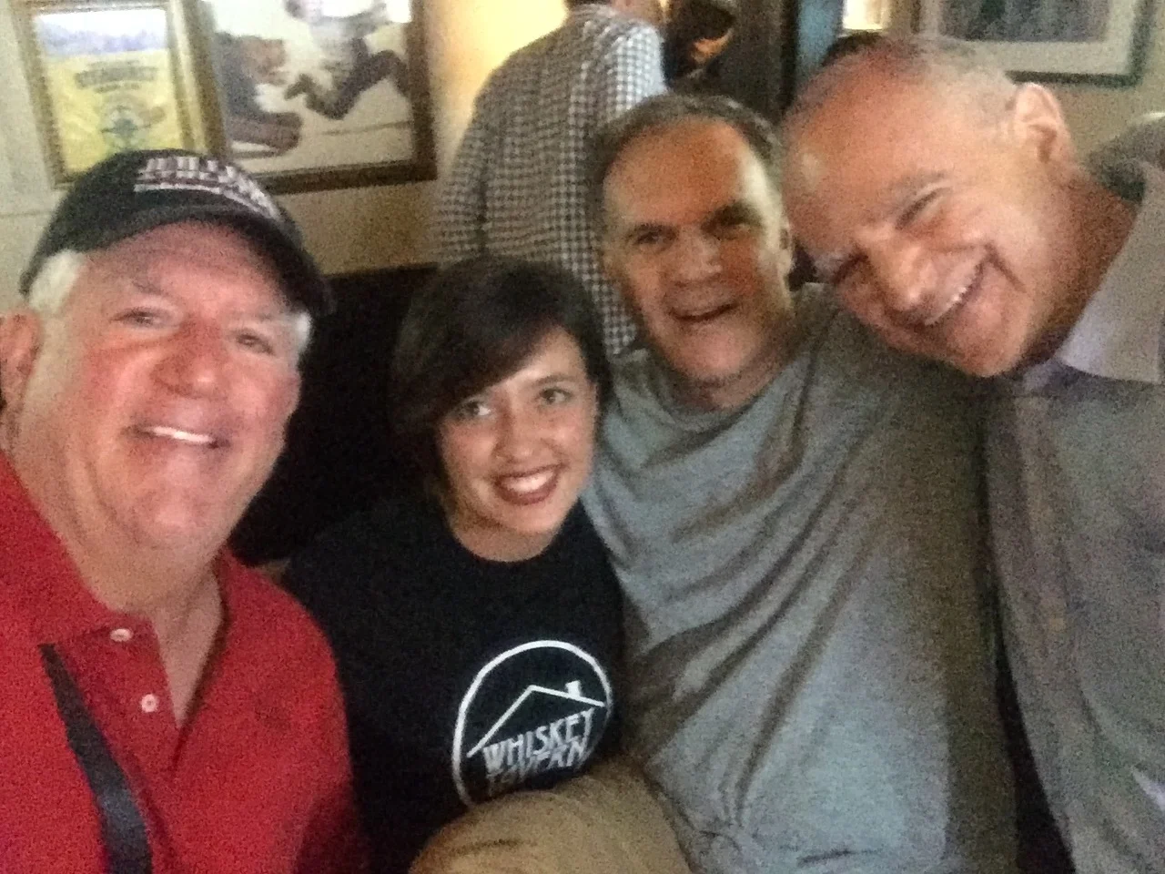 Ralph Desiderio & Frank Rotondi (and waitress)