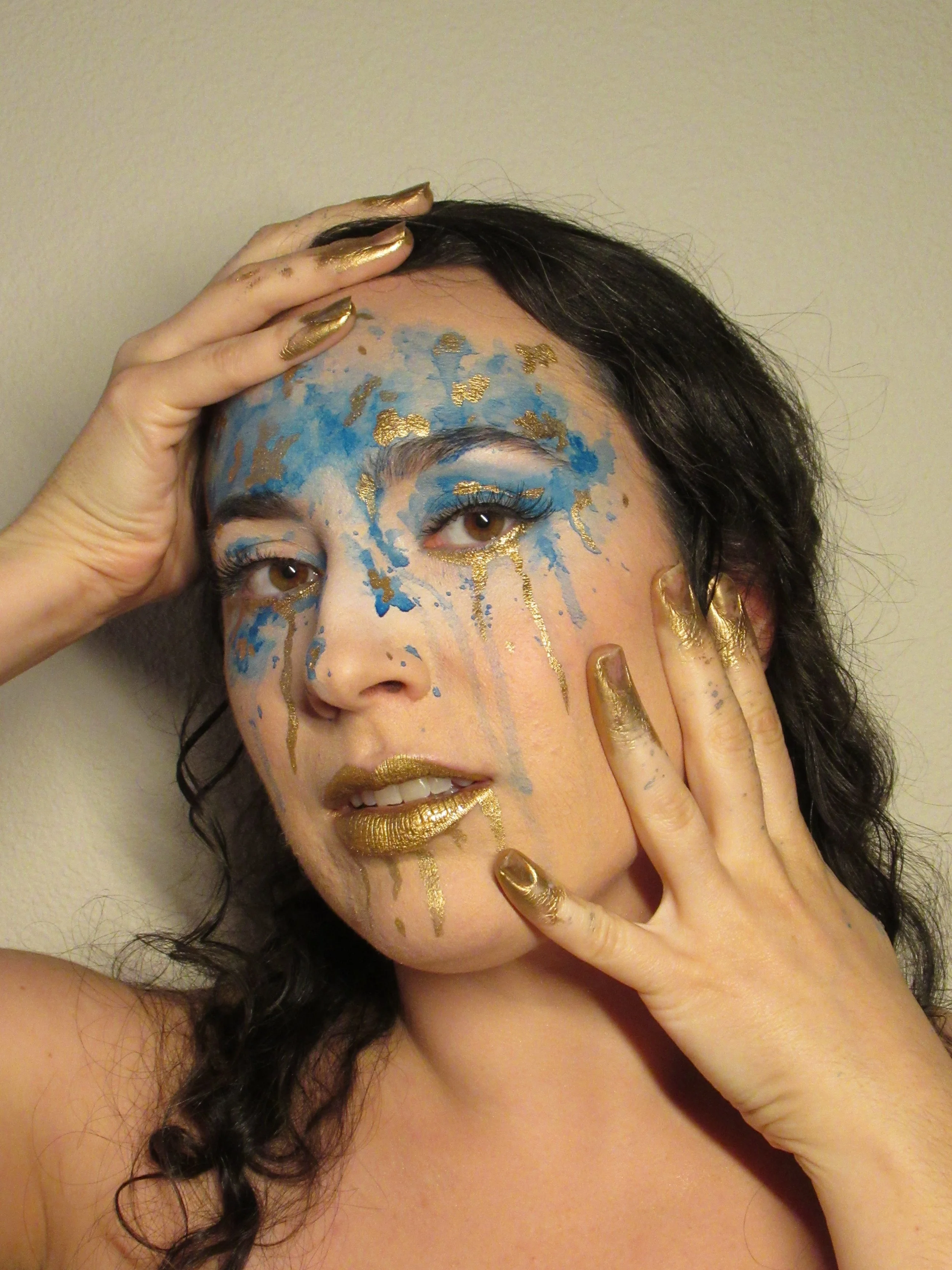 Watercolor Portrait (Maura Hughes, MUA)