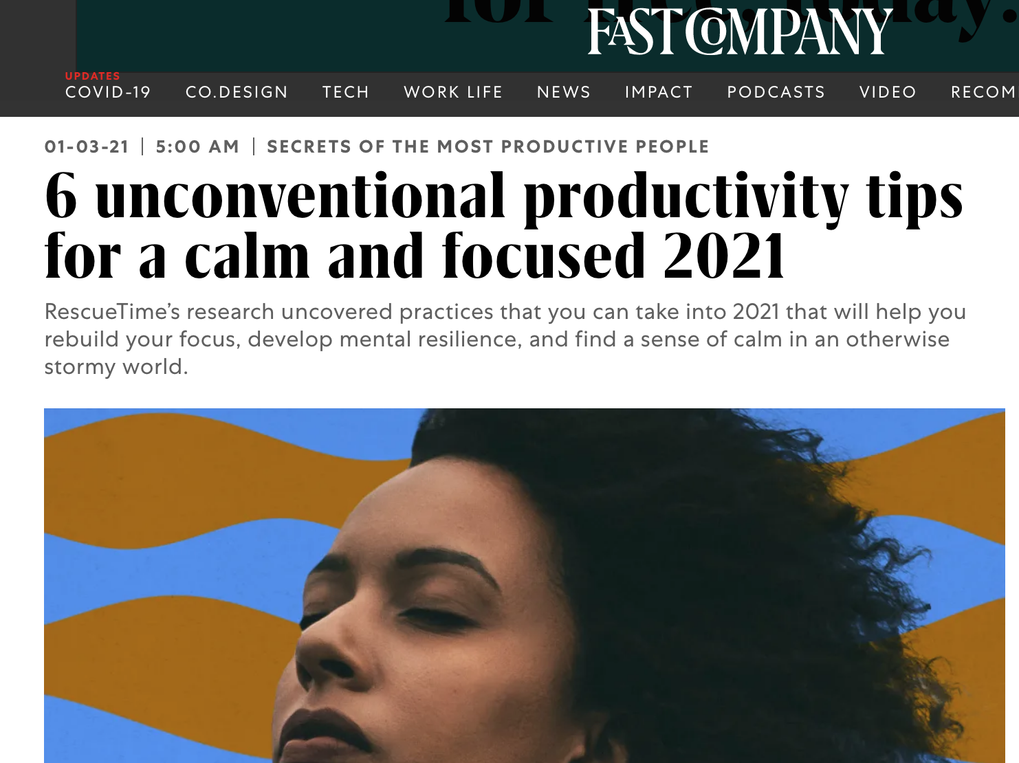 New Year, New/Old Productivity Strategies? 