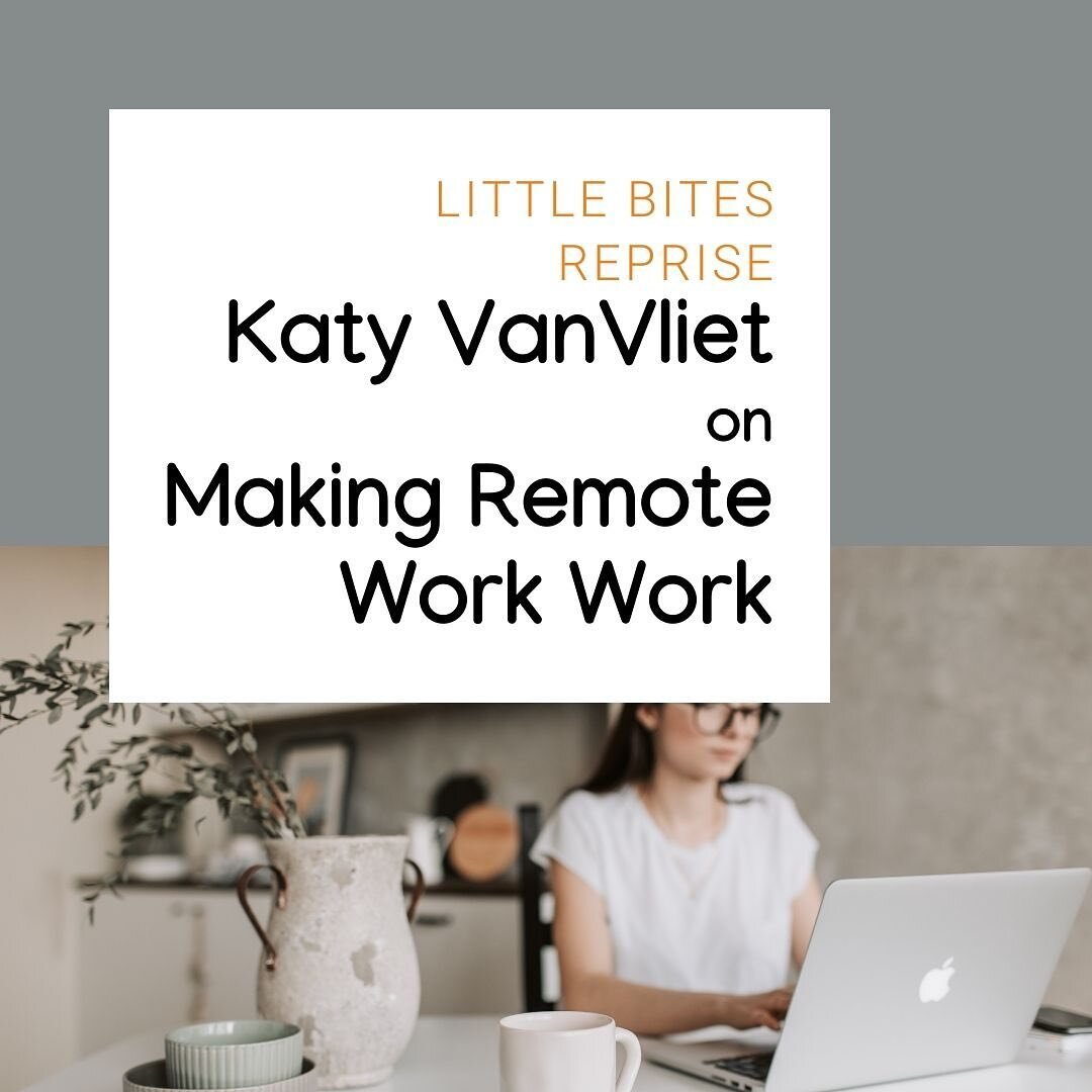 ICYMI (and even if you didn't), check out my interview with Katy at @reupeducation on making remote work, work.  Katy and ReUp  have been a fully distributed company/team since before the pandemic. Link in bio to my full newsletter with this article 