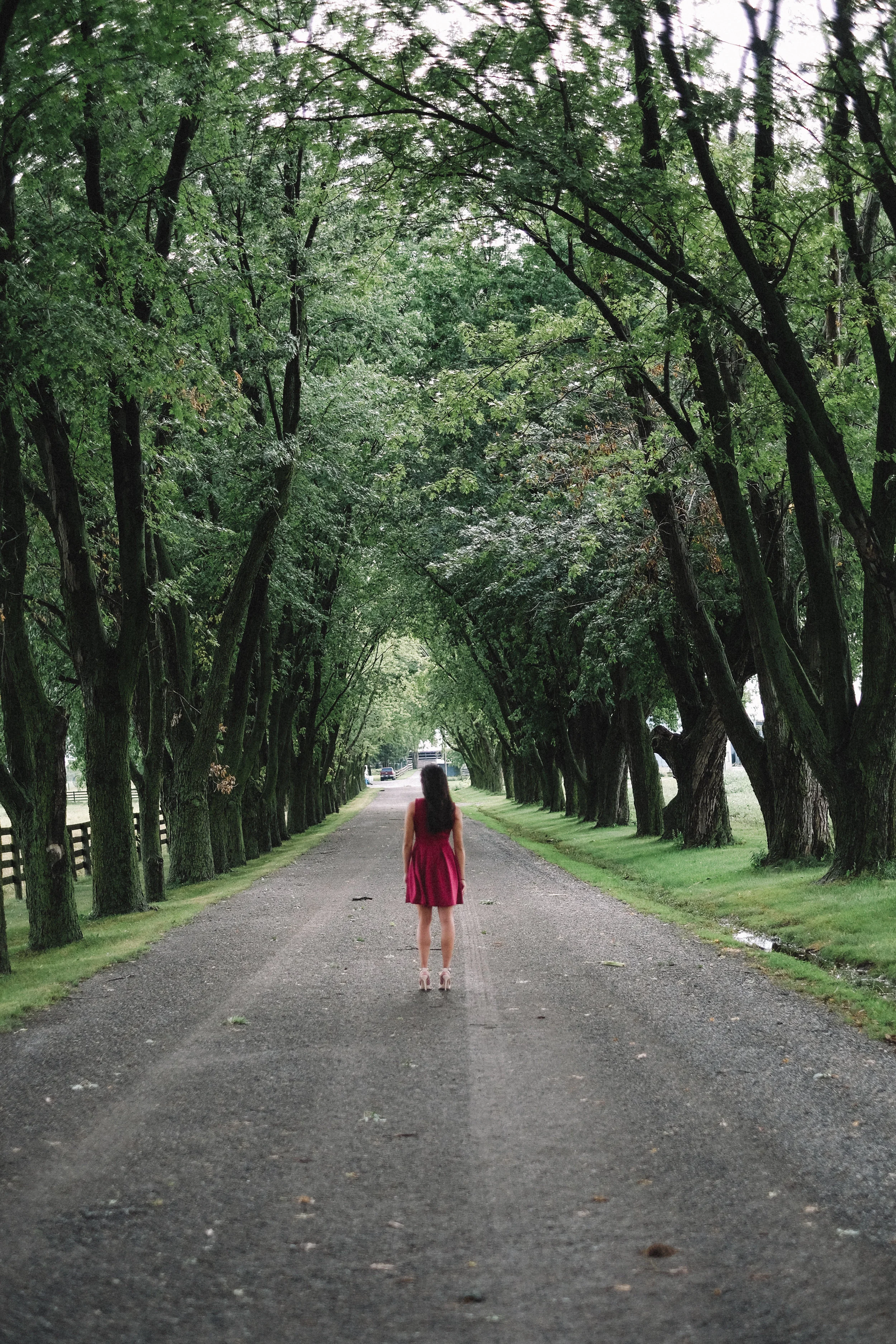 Girl in forest by a social media photographer