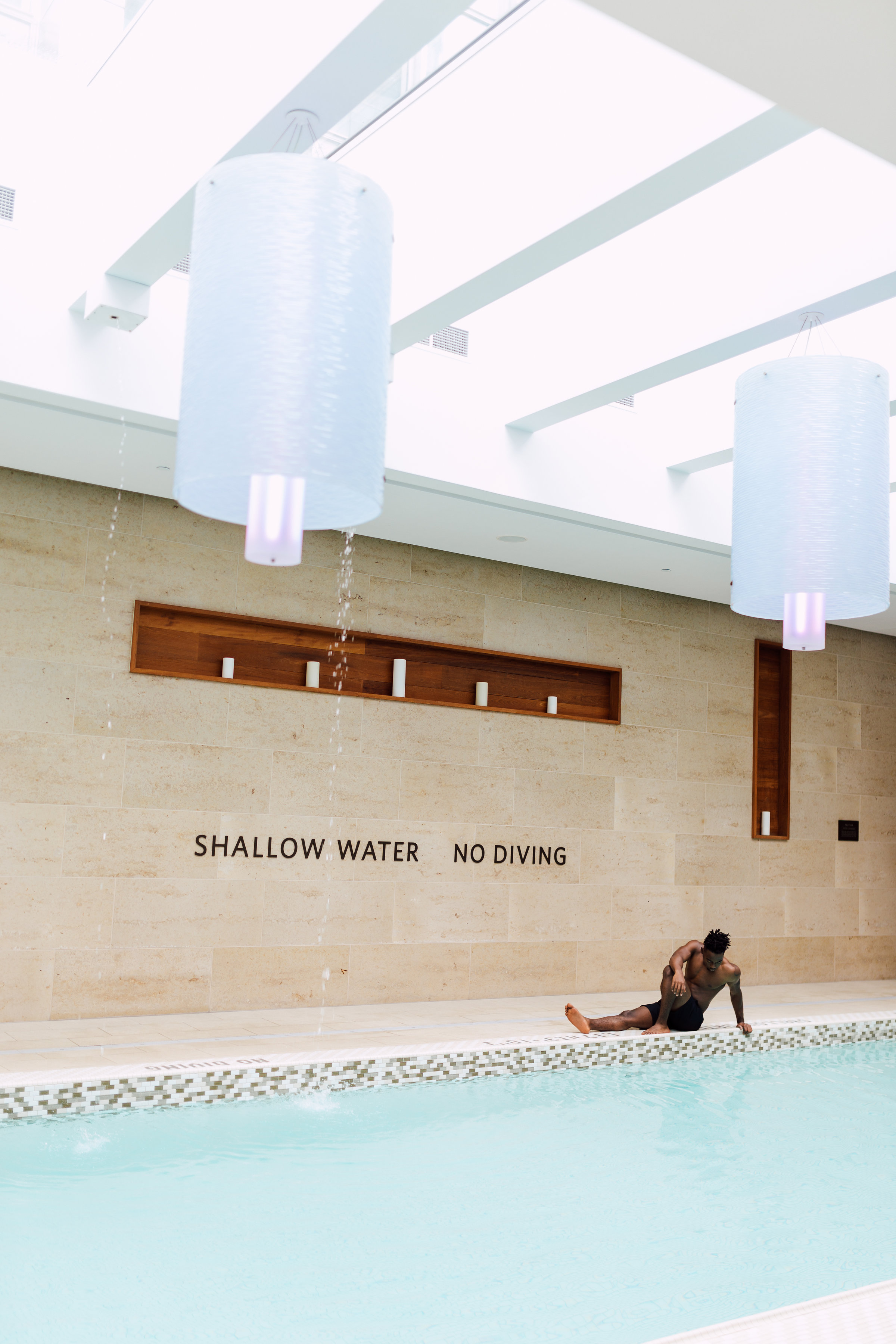 Nyo Mudzingwa Shangri la pool