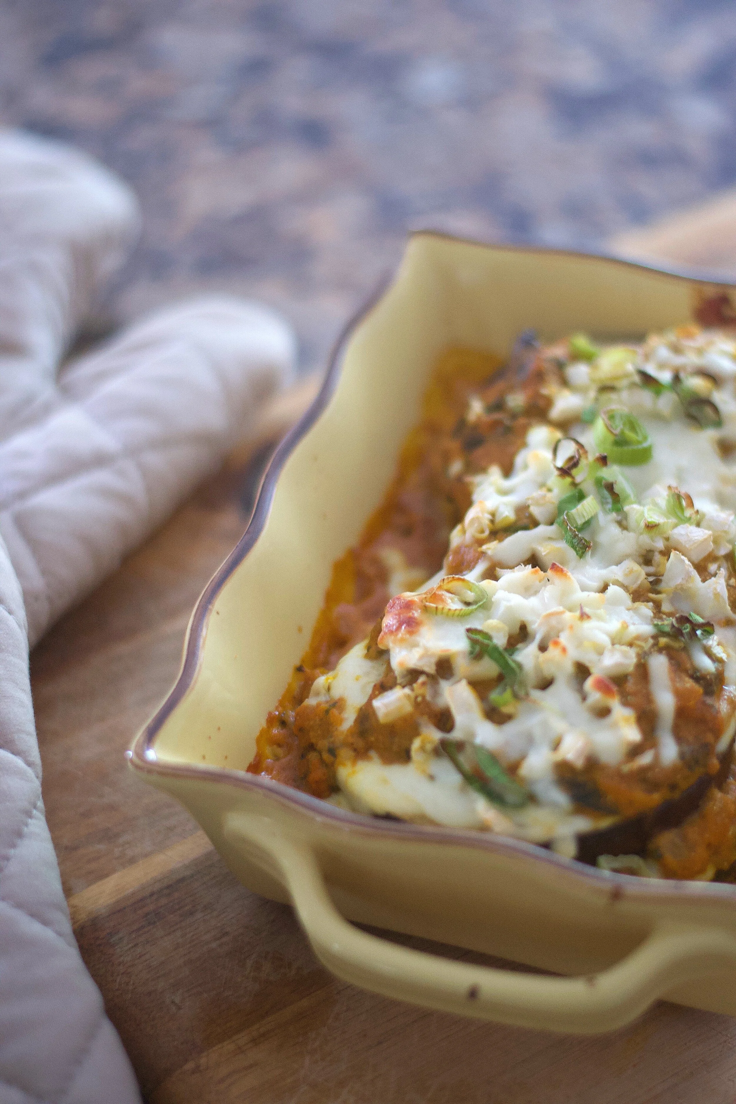Autumn Vegan Lasagna For One