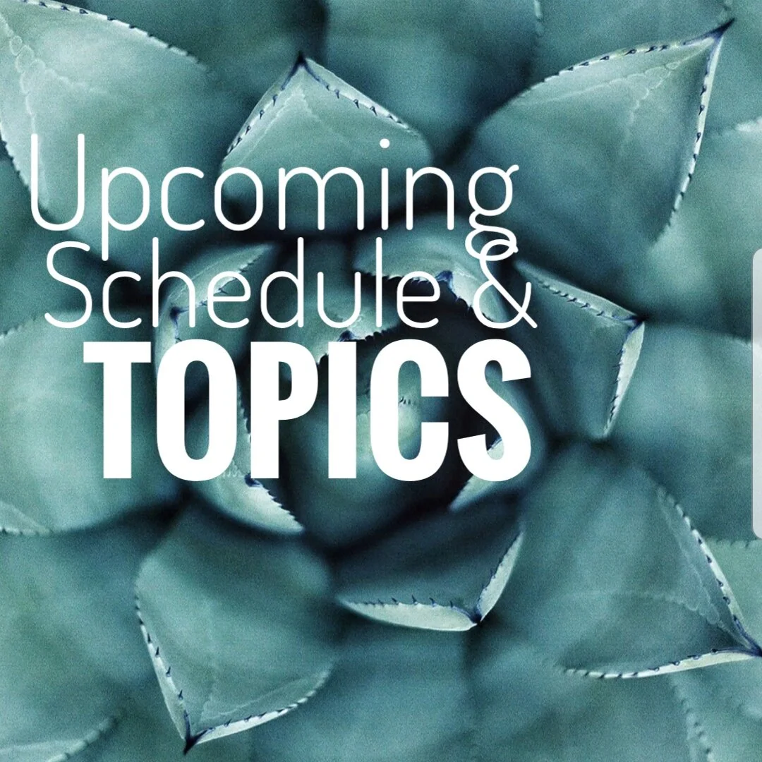 Week 2 #30DTAOL Schedule