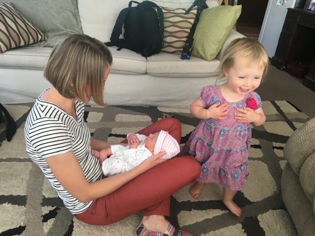 The girls and me.