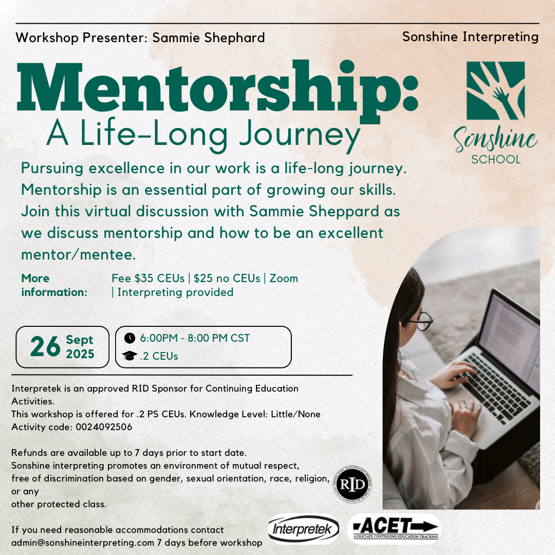Mentorship: A Life-Long Journey