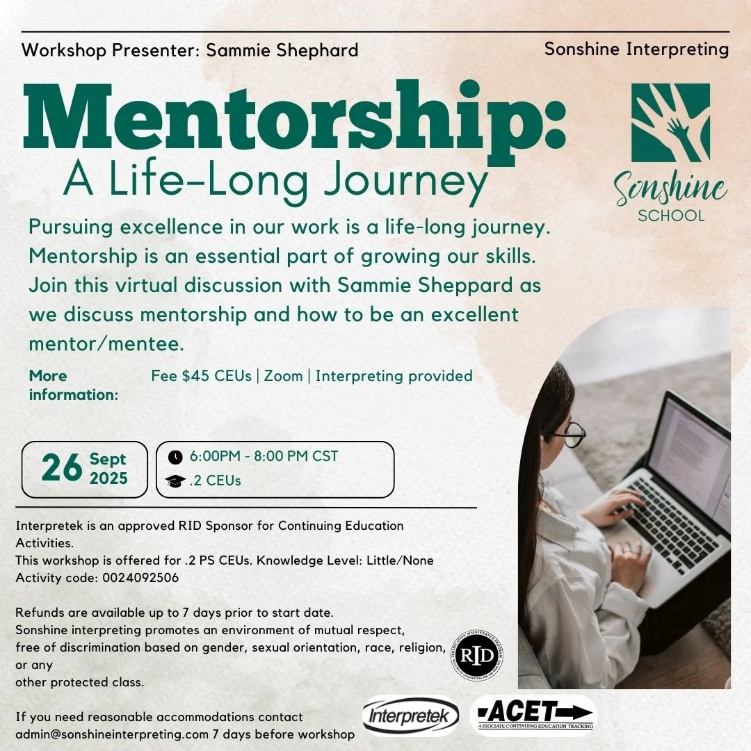 Mentorship: A Life-Long Journey