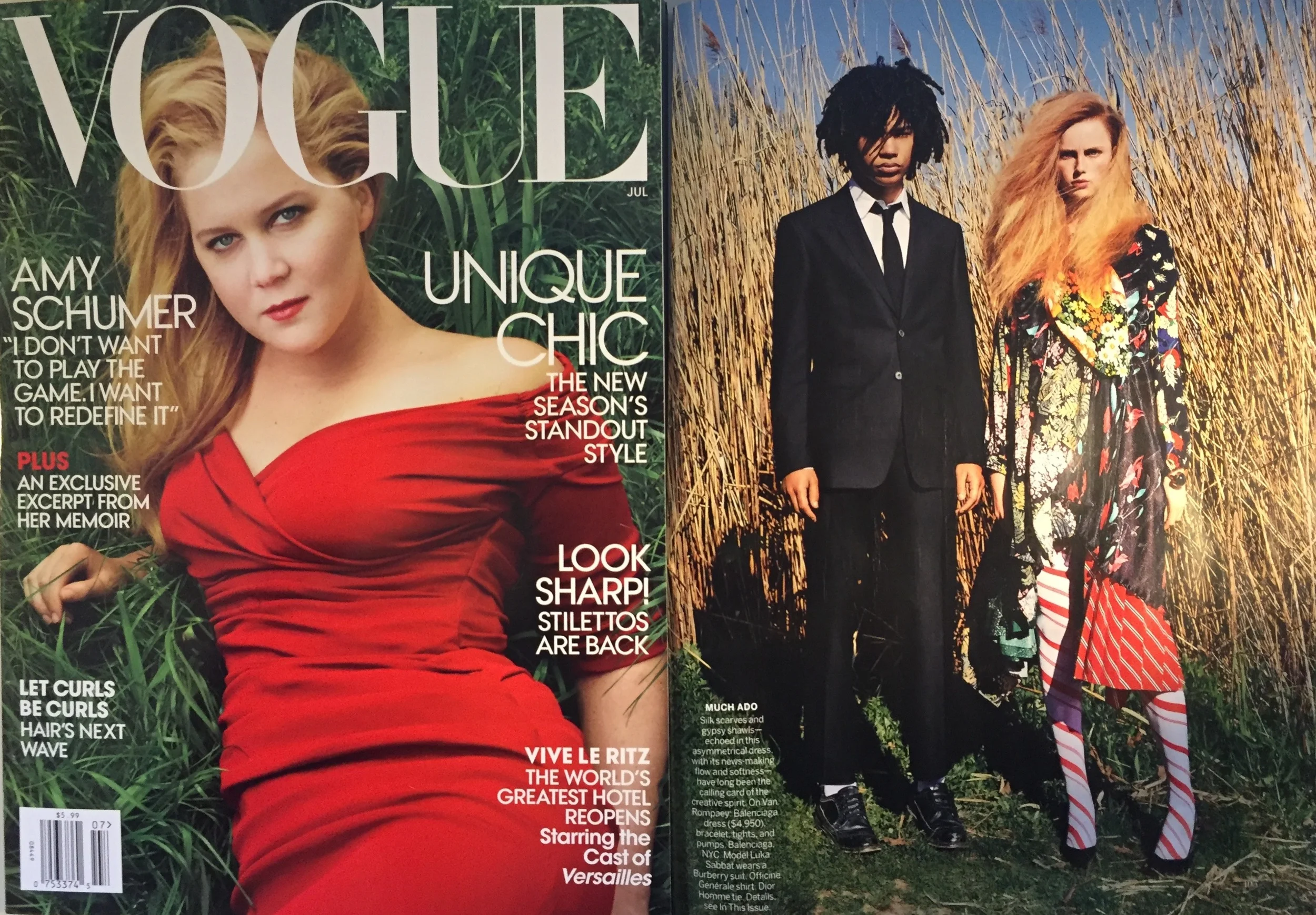 American Vogue shot by Patrick Demarchelier