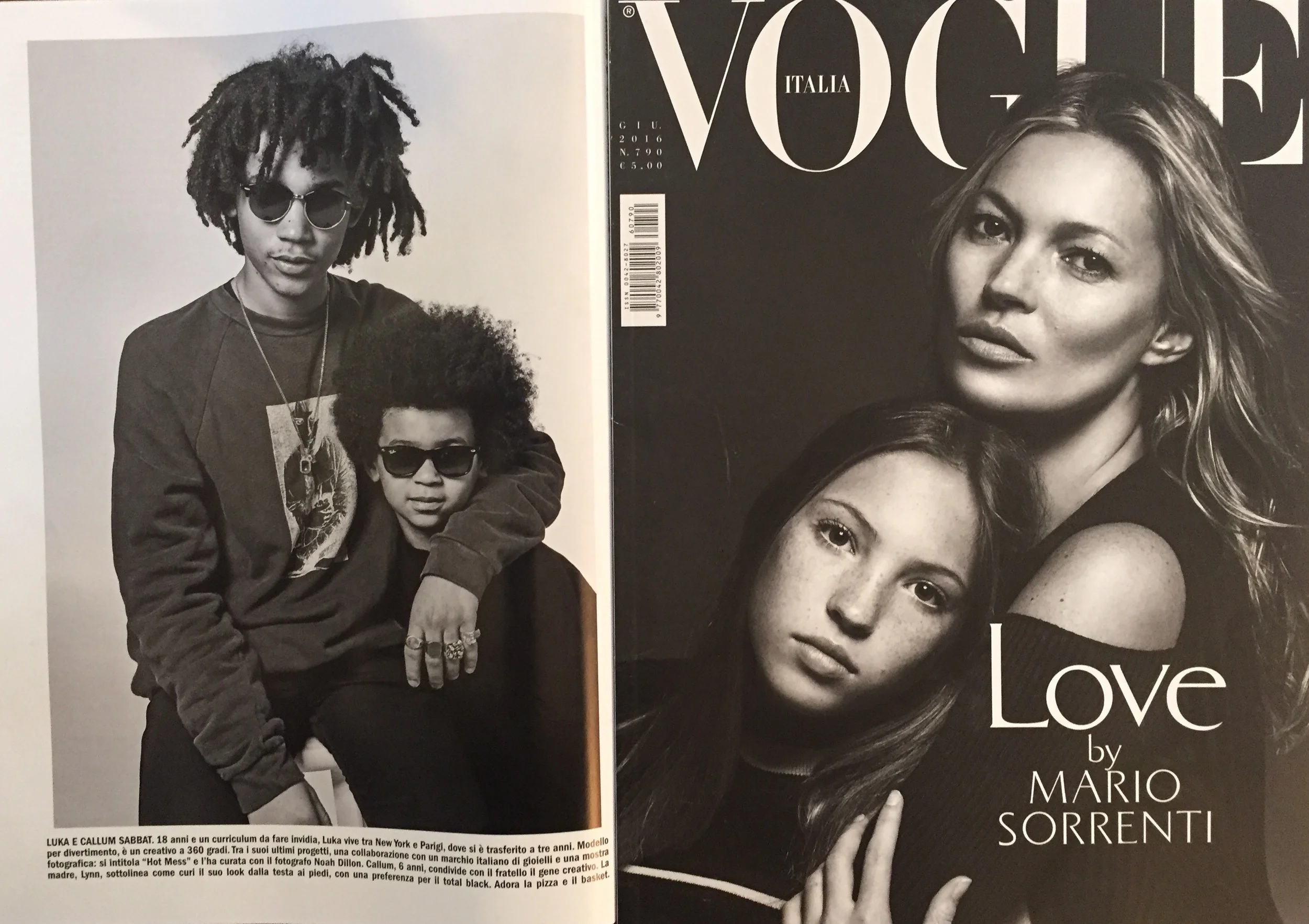Italian Vogue shot by Max Montgomery