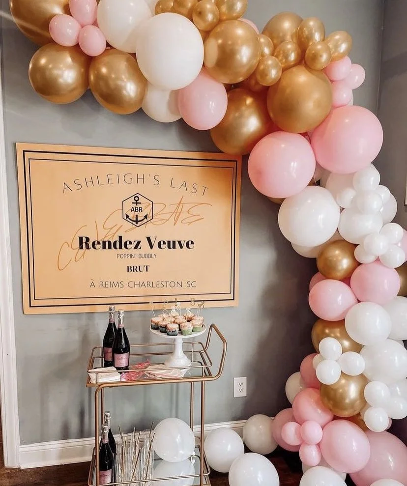 Decor Setup Round Up! — Kay + Co: Charleston bachelorette parties ...