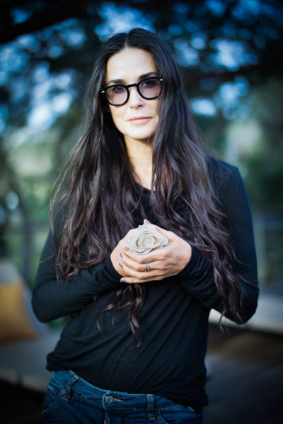 Demi Moore, Born Roswell, New Mexico, Lives LA, Actress, a human being, not a human doing. , %22Peace to me means Freedom, love, acceptance%22- Peace in 10000 Hands.jpg