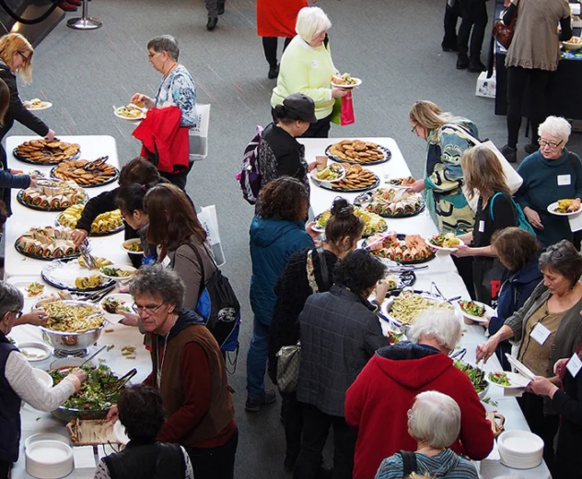 Lunch time, 2017 Symposium