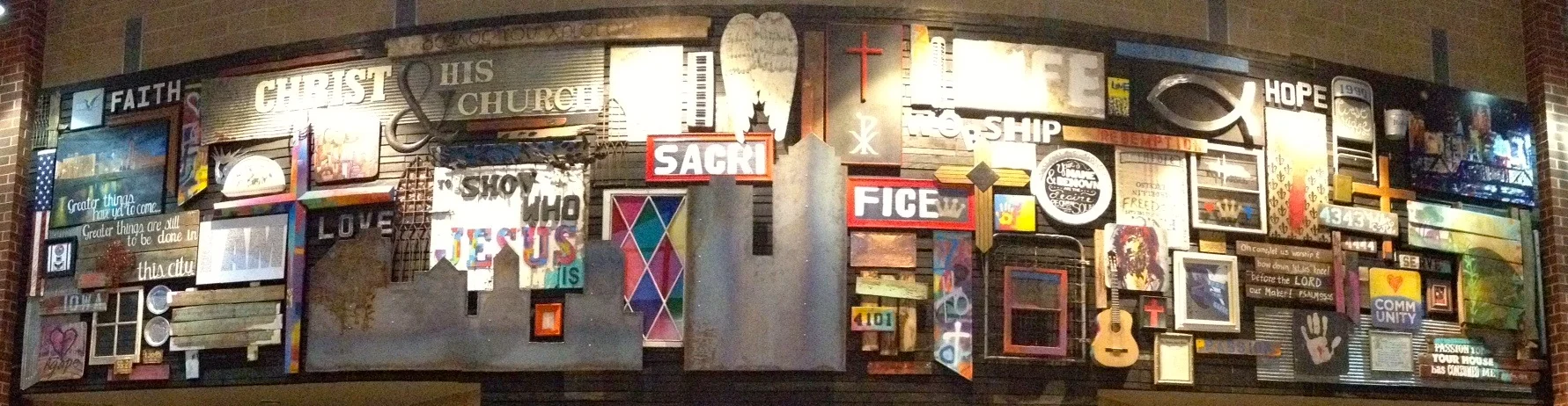 CUSTOM ART INSTALLATION