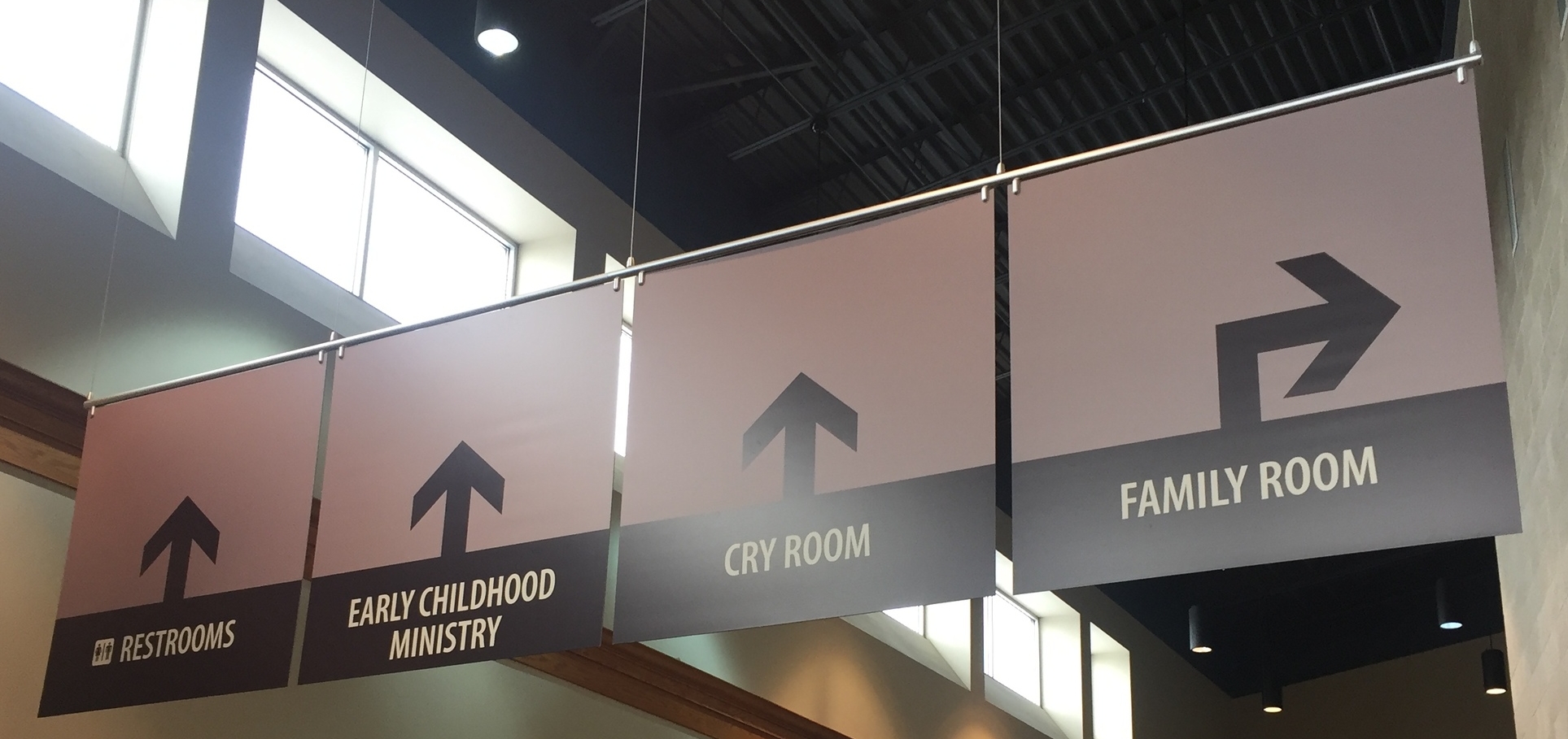 DIRECTIONAL SIGNAGE