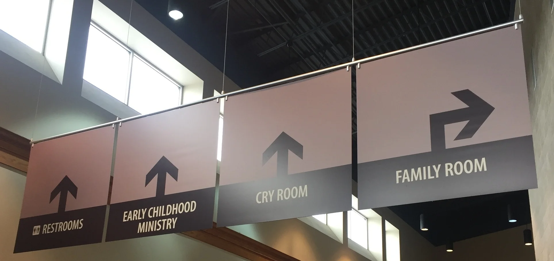 DIRECTIONAL SIGNAGE