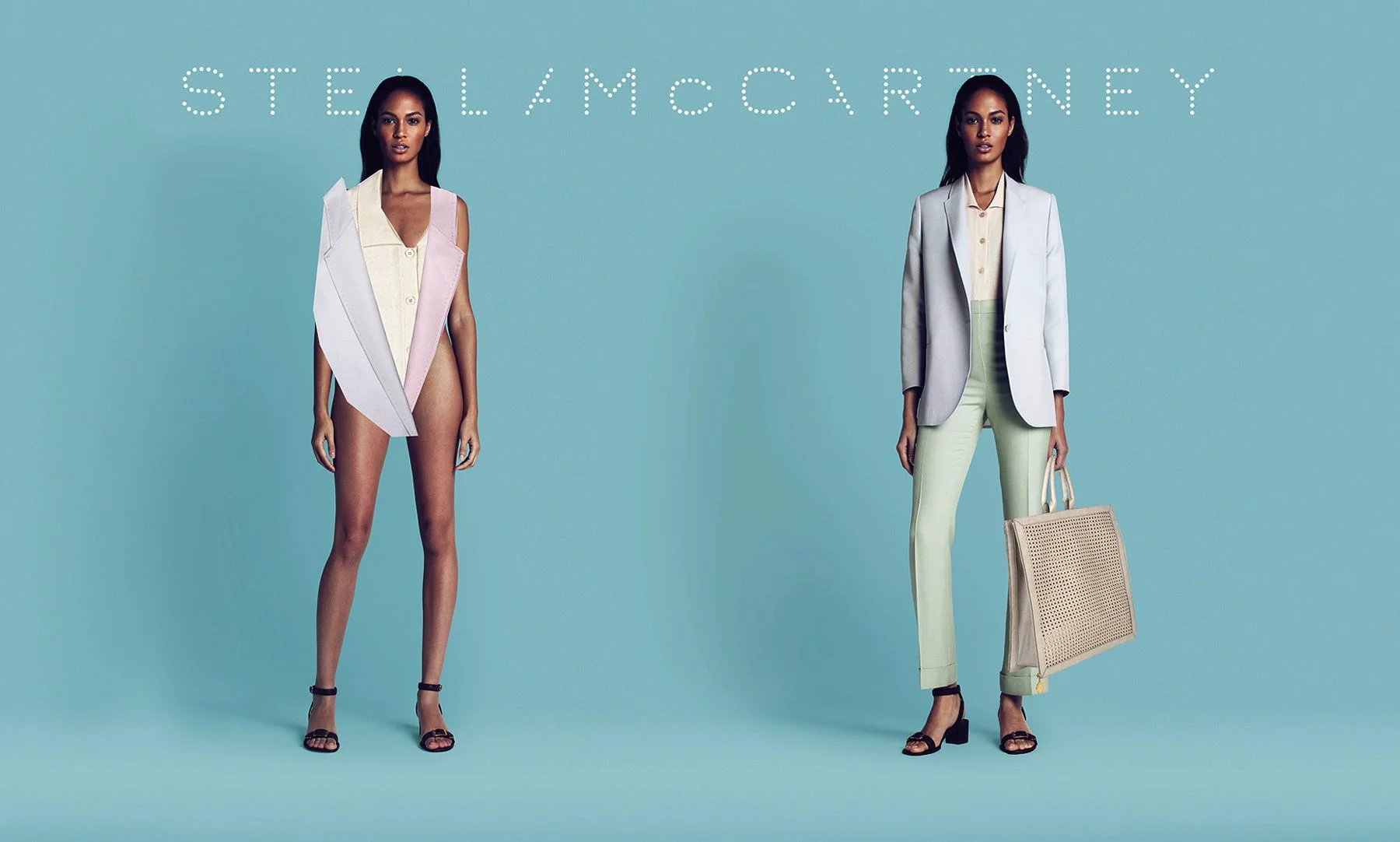 Joan Smalls for Stella McCartney. Spring 2011 campaign. (credit: Maert & Marcus)