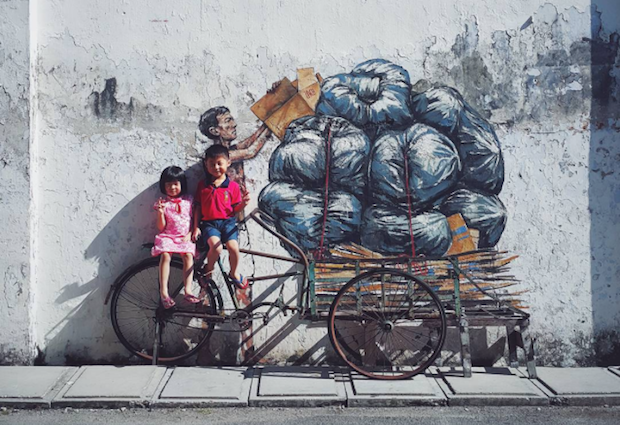 Painting the Pain of Palm Oil - The Splash And Burn Art Campaign 