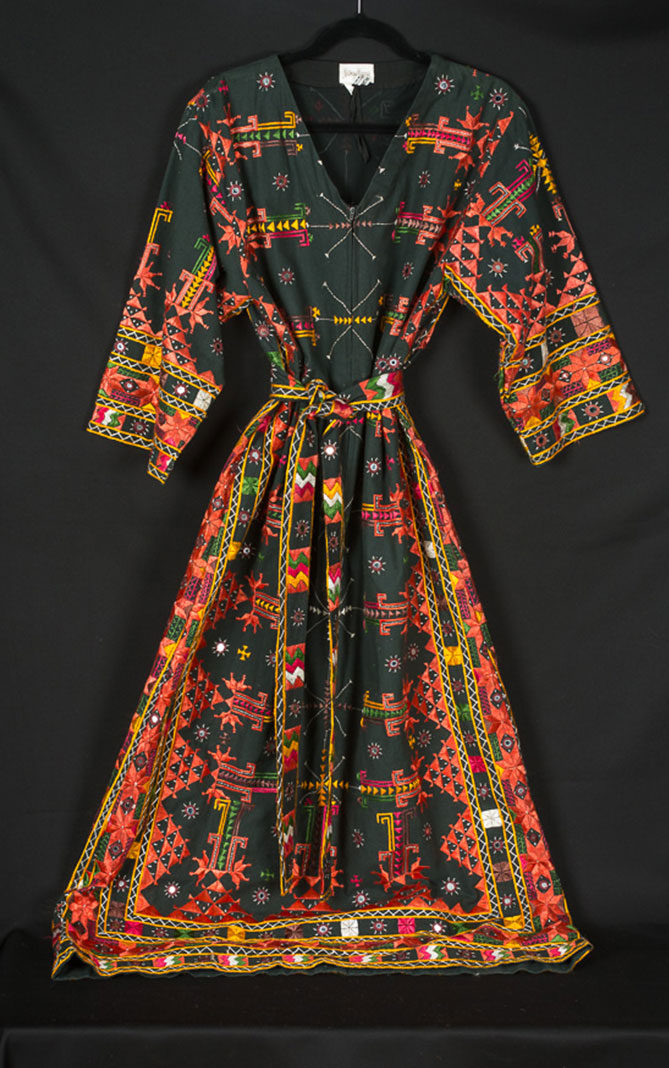 vintage embroidered dress
