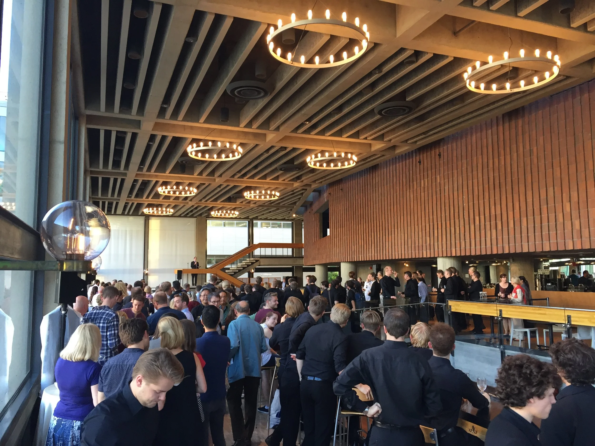 Mottagning efter konsert