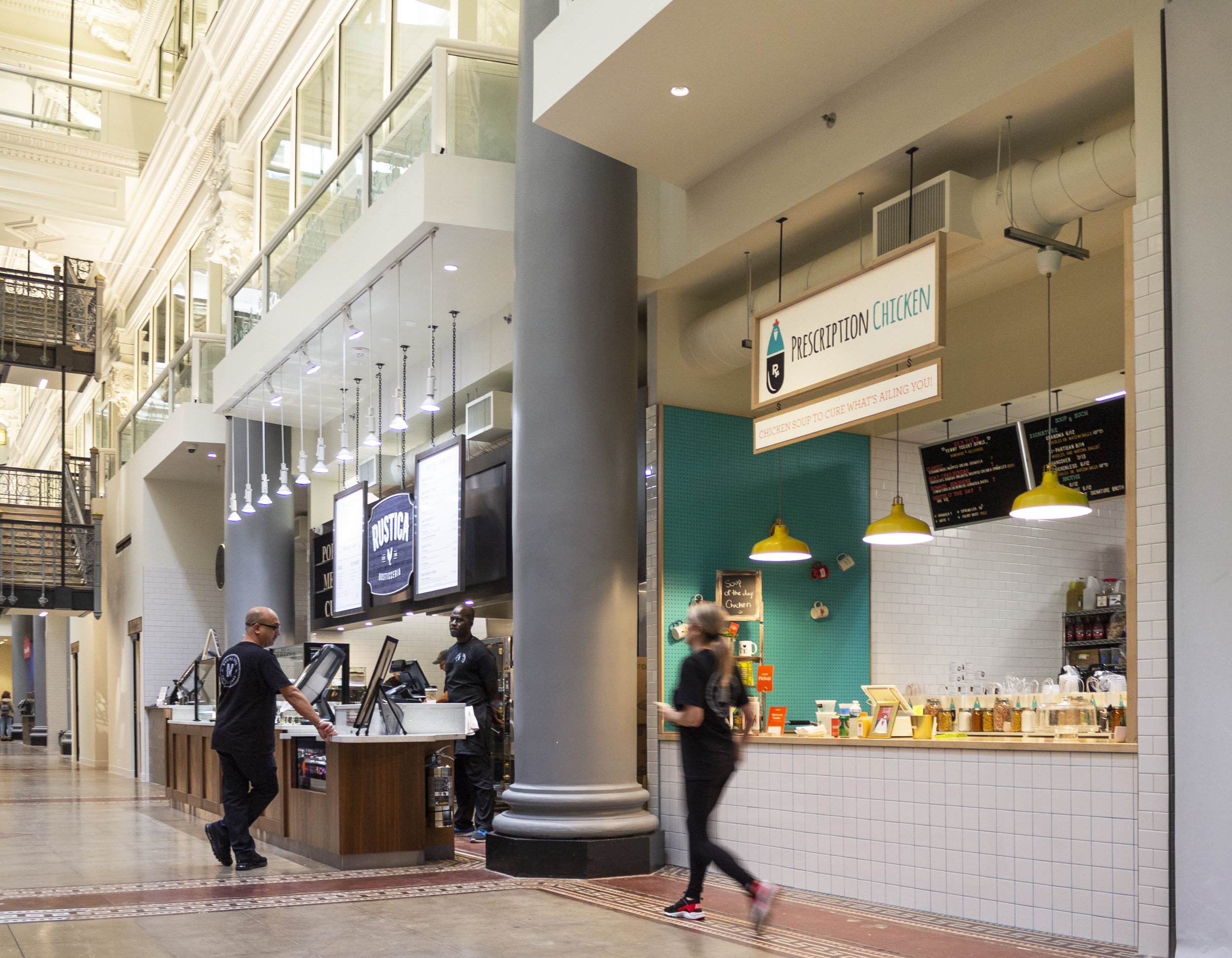 The Bourse offers a beautiful historic setting for comfort food