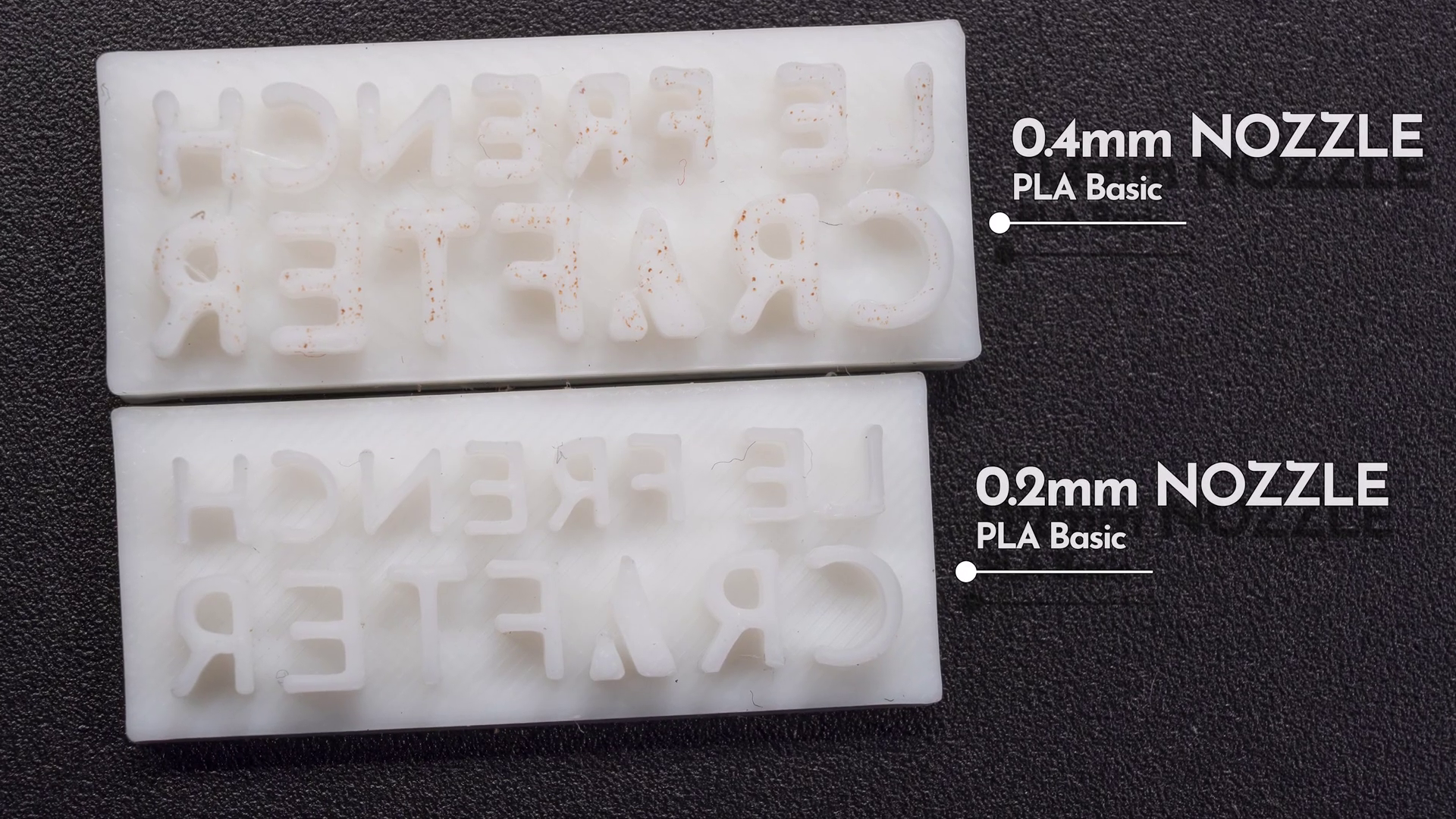 Leather stamps 3D printed with Bambu Lab A1 Mini