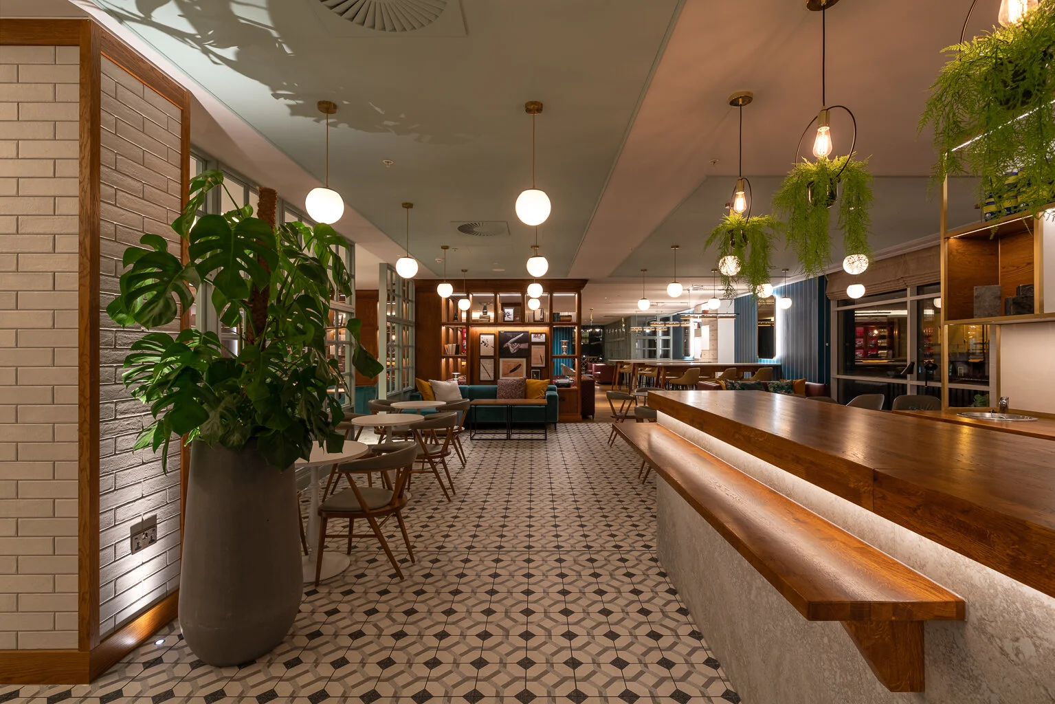 DoubleTree by Hilton Bath Spa Lighting Design — Susan Lake Lighting Design