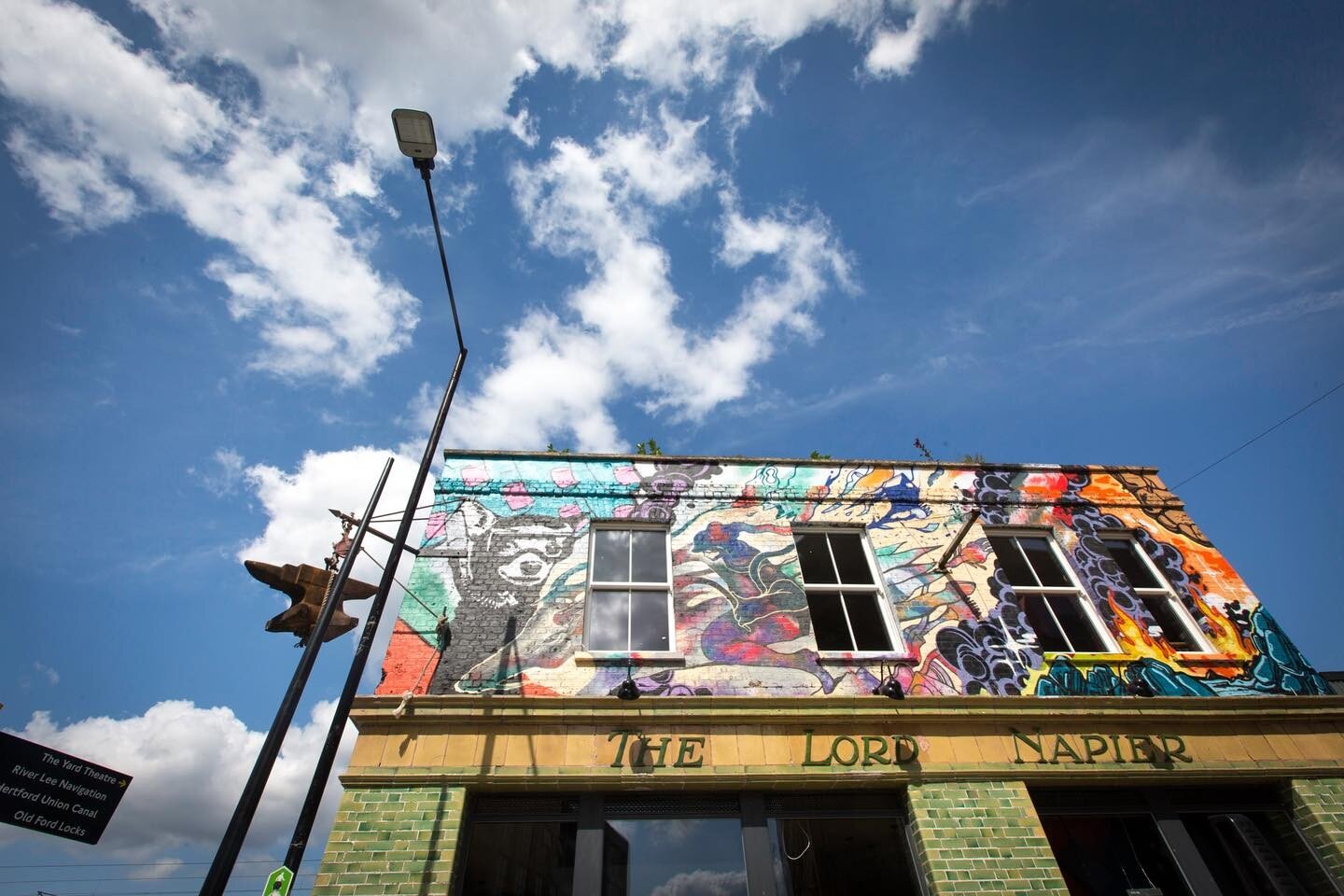 Our latest lighting design project @lordnapierstar in Hackney Wick, we designed a fresh lighting scheme for this iconic London building. The Lord Napier Star has undergone a complete refurbishment after being closed for 25 years. SLLD worked with @zc