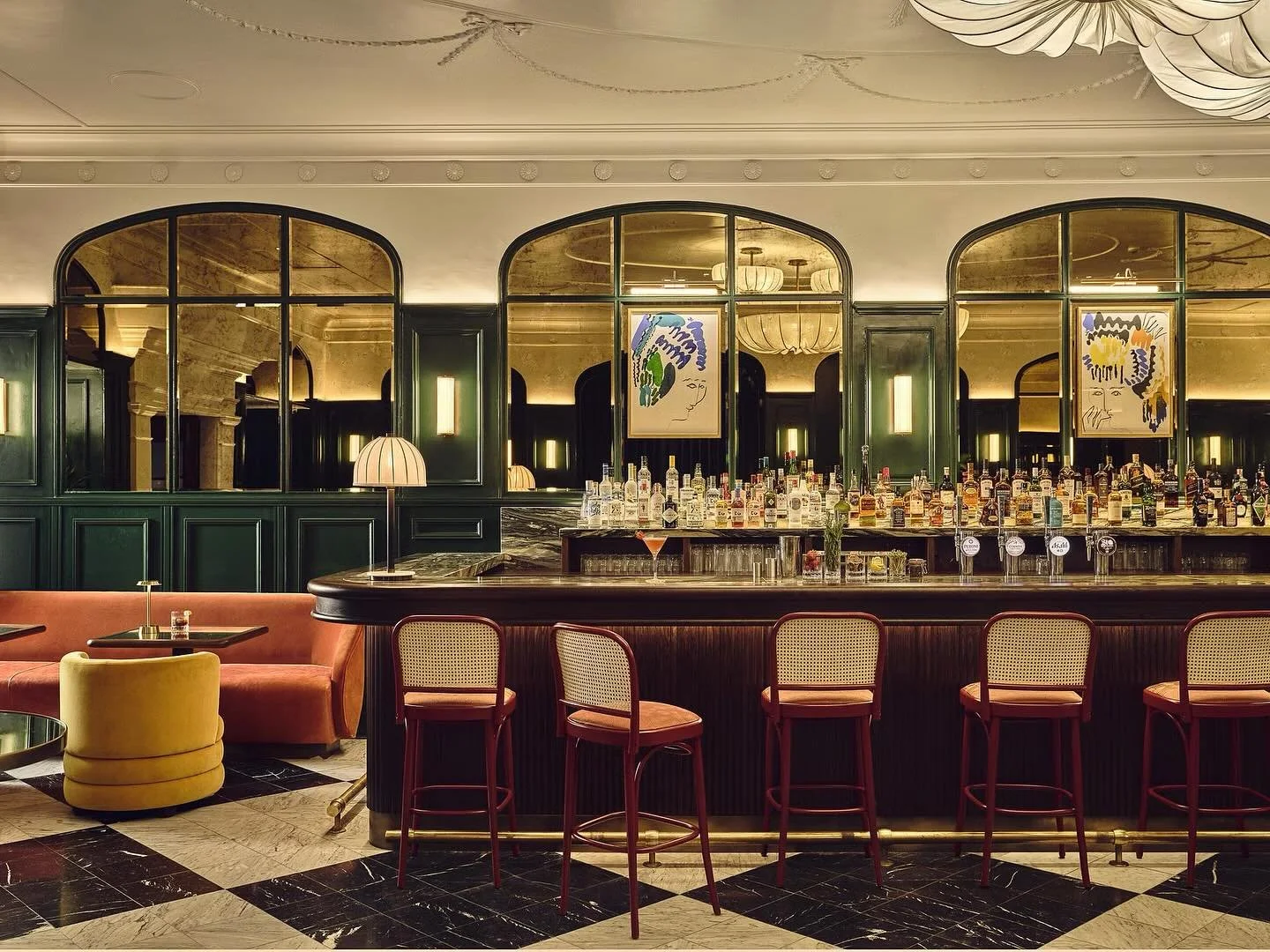 Our lighting design project Petit Beef Bar Edinburgh has concealed lighting washing light onto the ornate details of the historic building interior. We aimed to design a lighting scheme that was a delicate blend lighting some of the original features