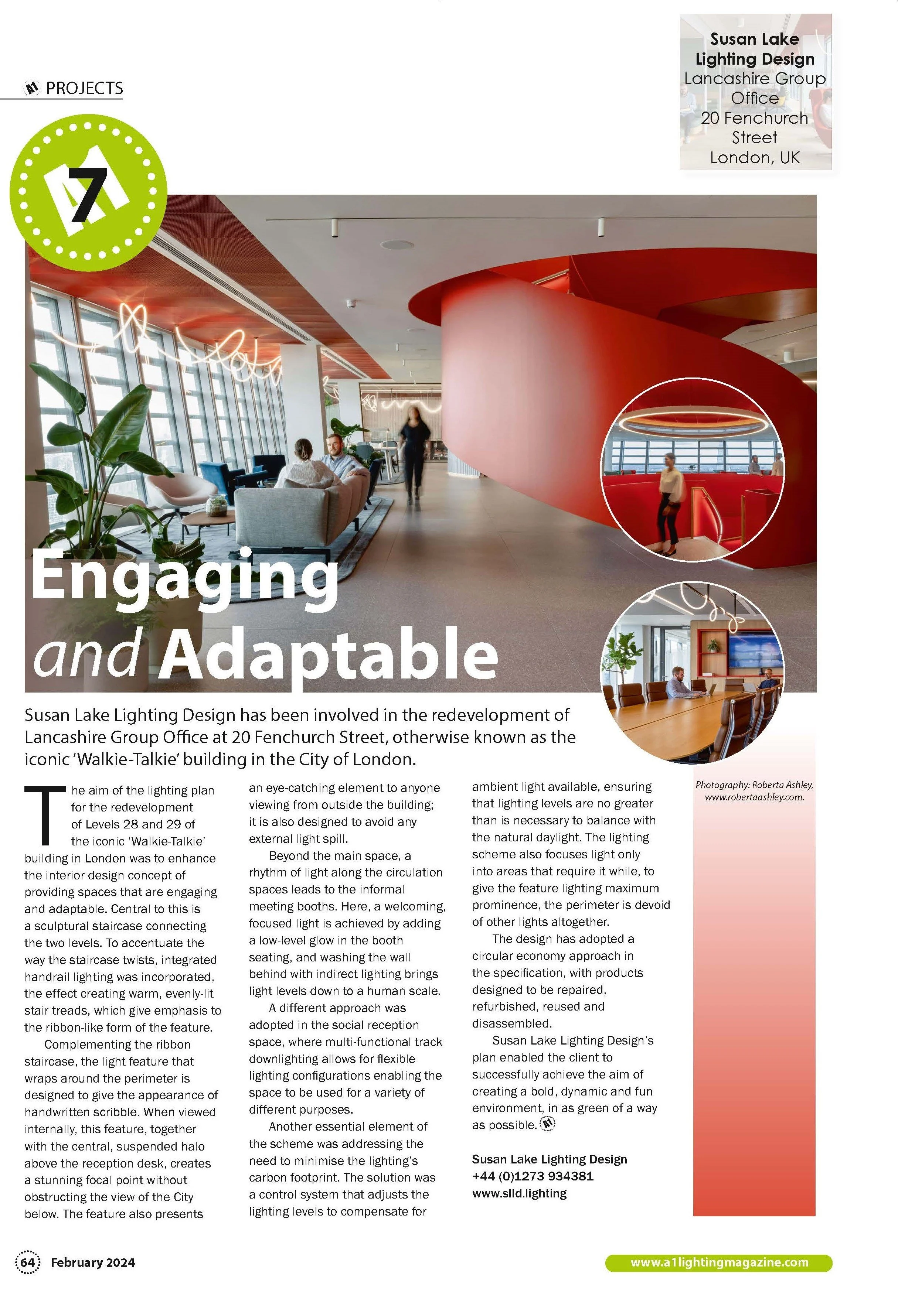 A1 LIGHTING MAGAZINE FEB '24 LANCASHIRE GROUP