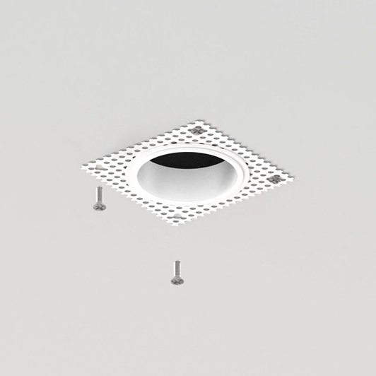 Next, we screw the dot punch into the cieling.