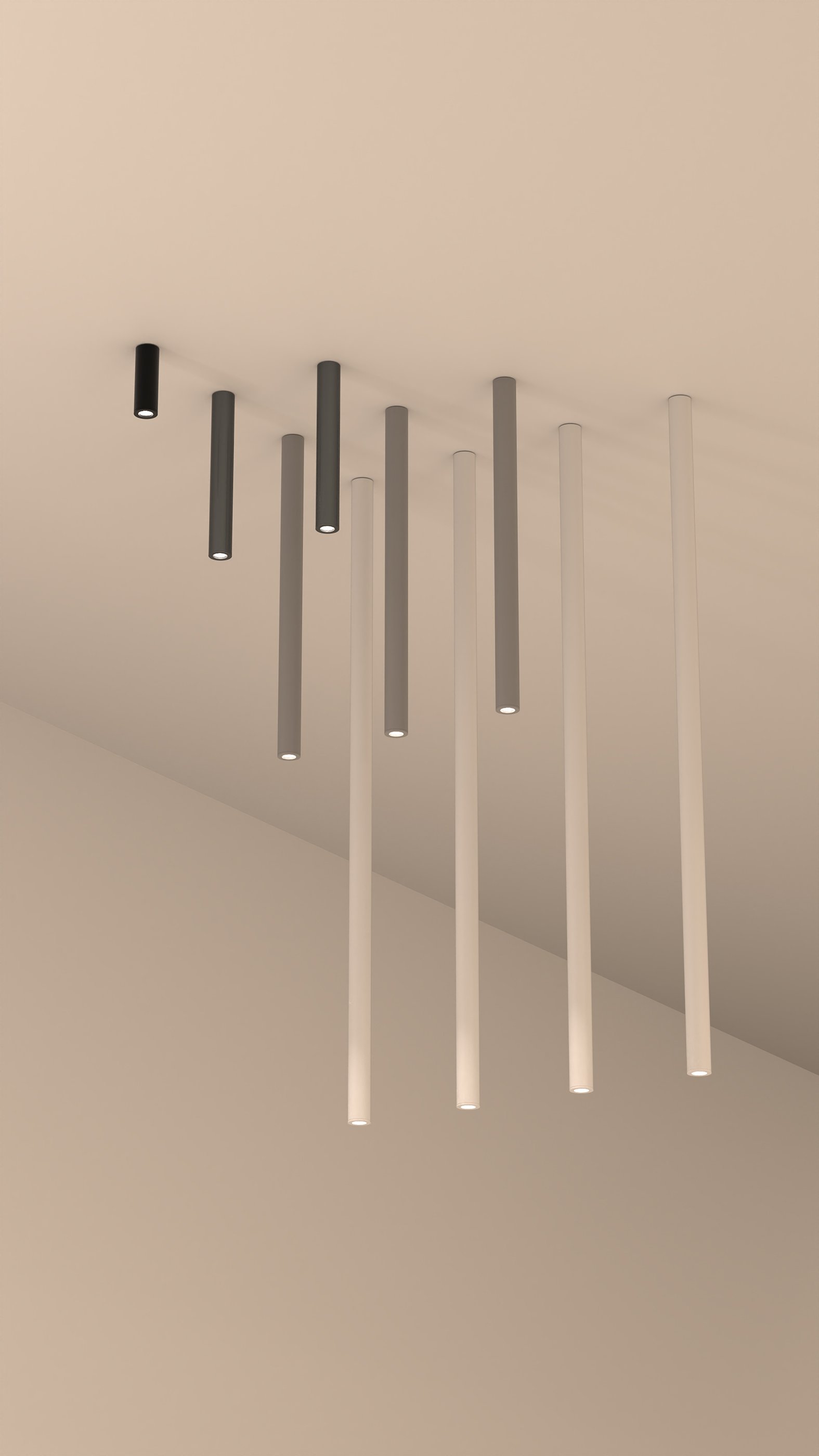 HOBO Surface light  lighting design cilindro 4 چراغ روشنایی روکار  s10