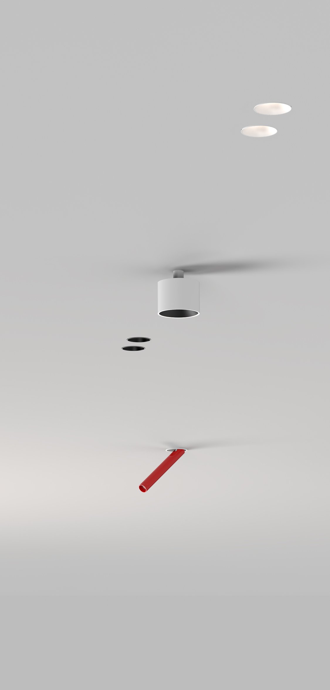 HOBO trim less 7 light lighting 10 system