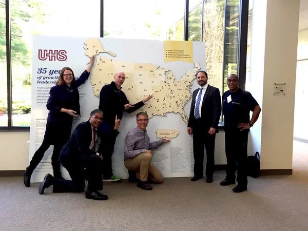 Dreamit, Admetsys, Medstack and Kermit at UHS HQ