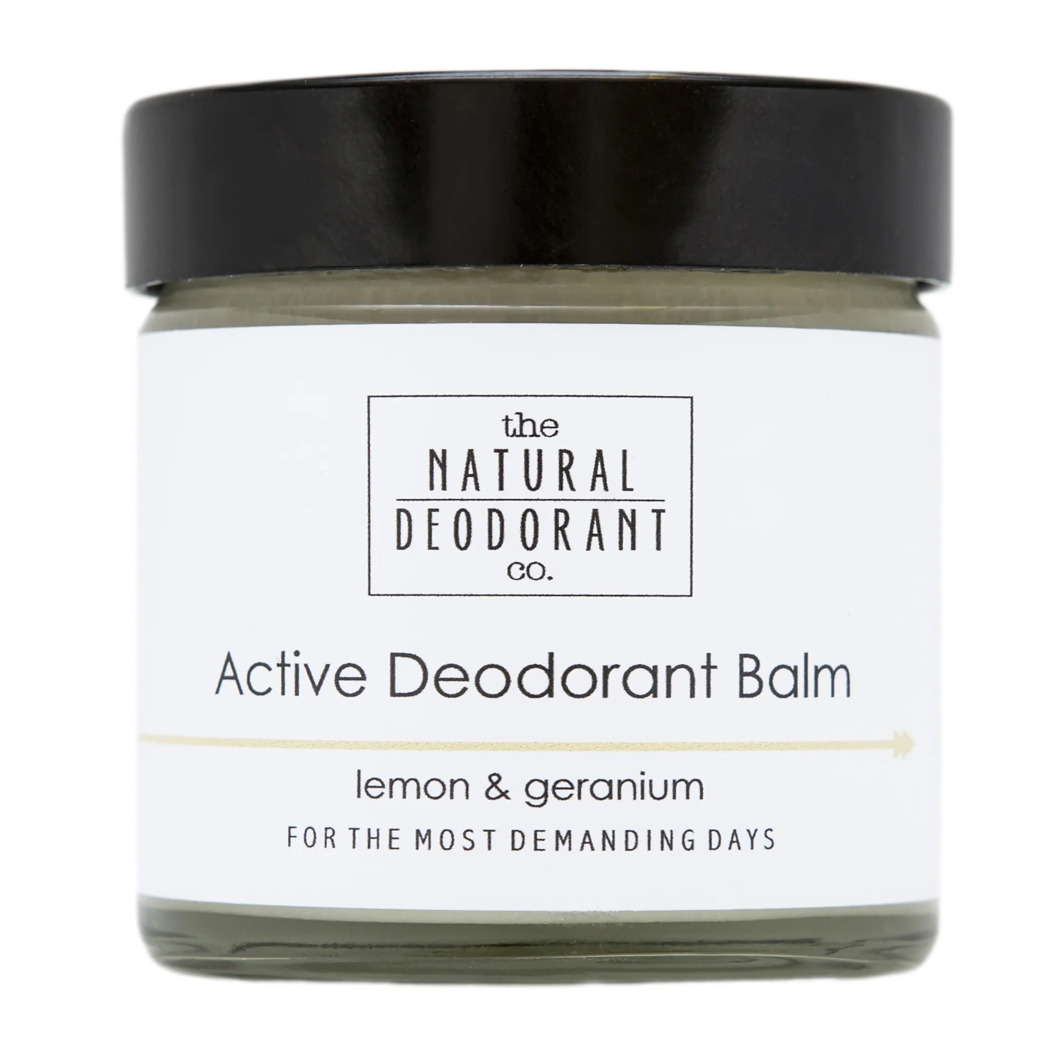 Active Deodorant Balm - Lemon and Geranium