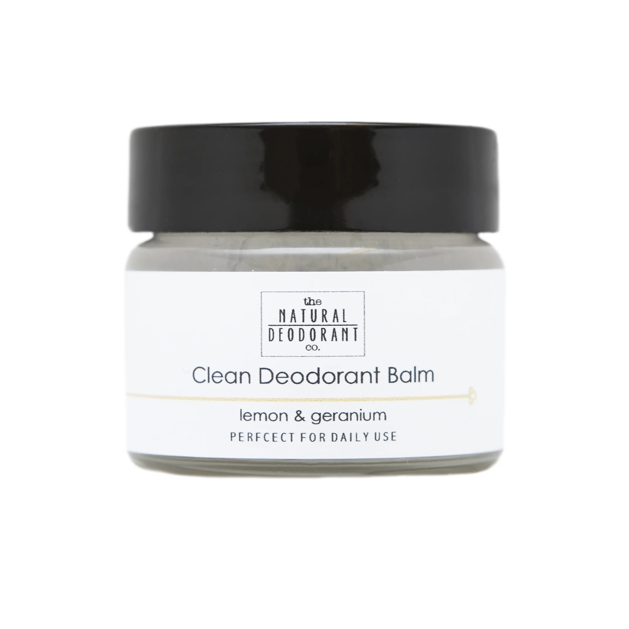 Clean Deodorant Balm - Lemon & Geranium
