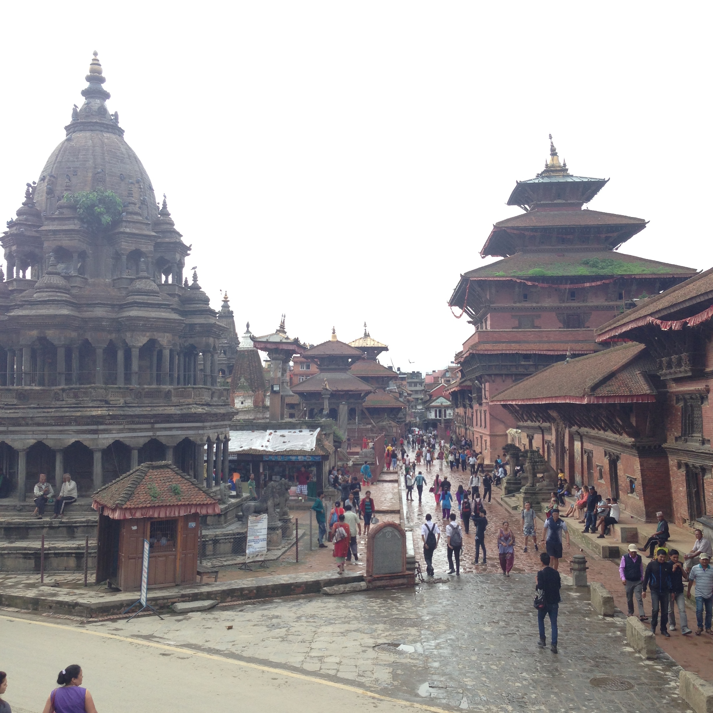 Patan Temples and market square