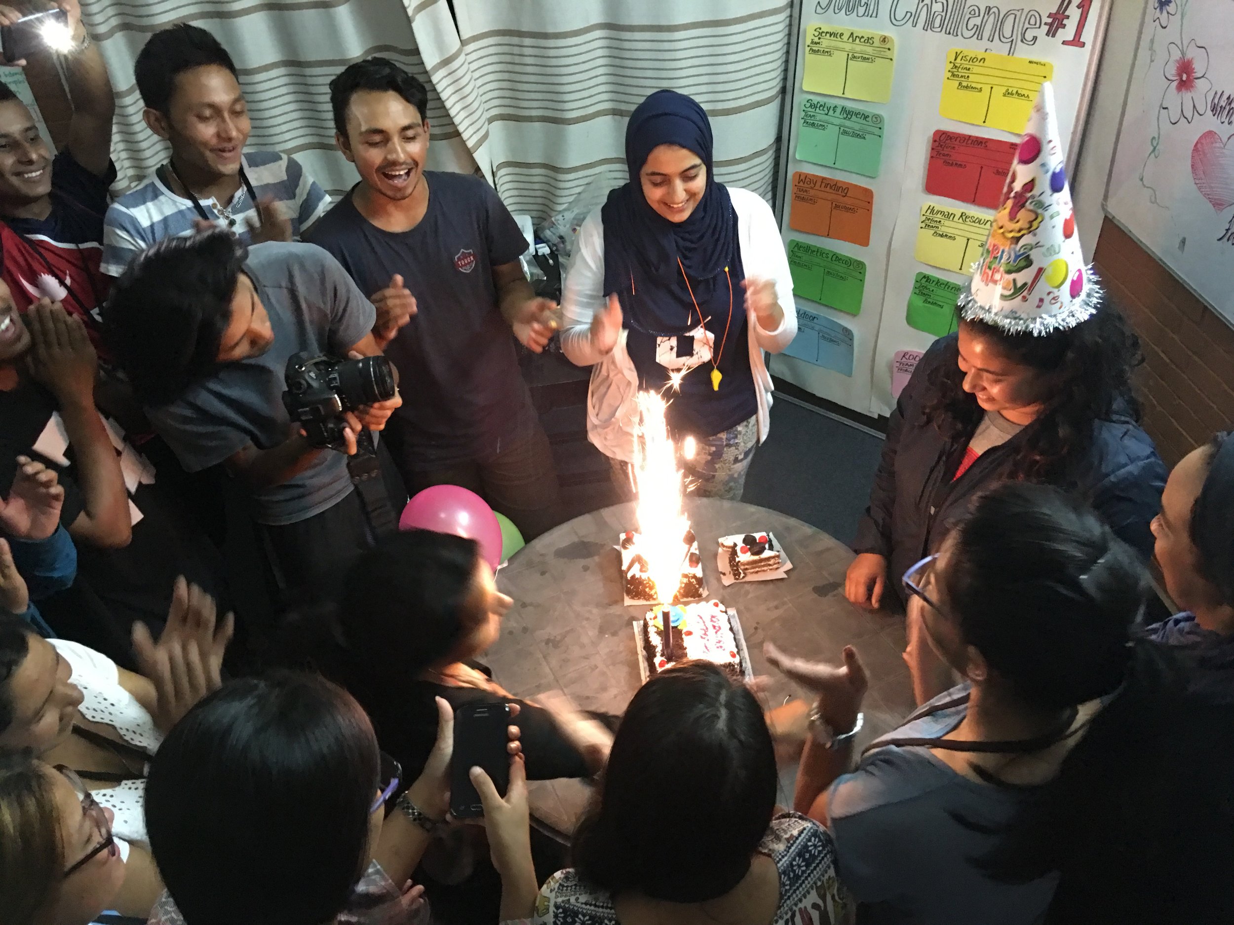 When strangers come together to celebrate a birthday...magic happens!