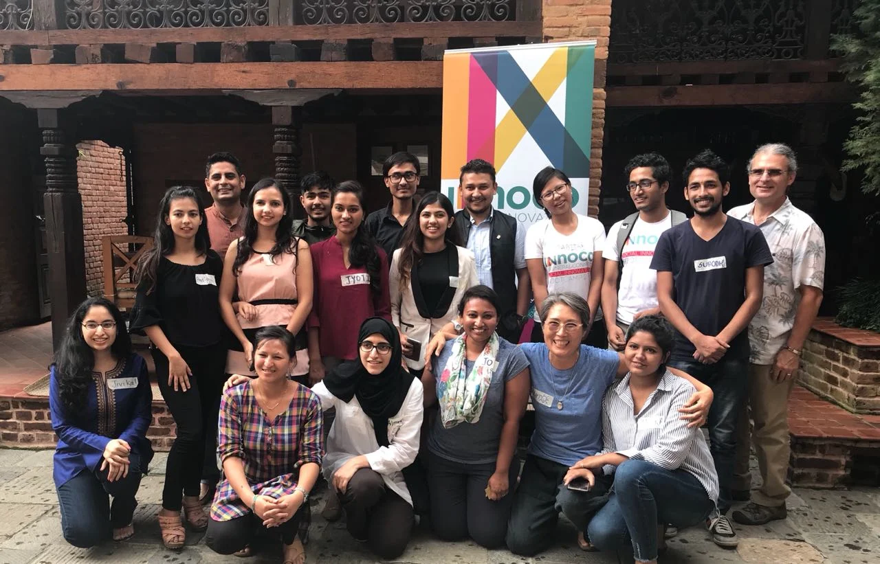 INNOCO and NYI at the UNC2018 Reunion at The Inn Patan, Dabar Square, Kathmandu, Nepal