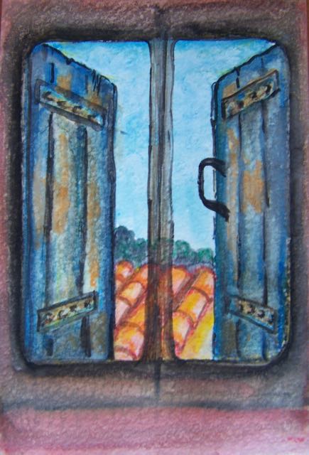view from the studio window