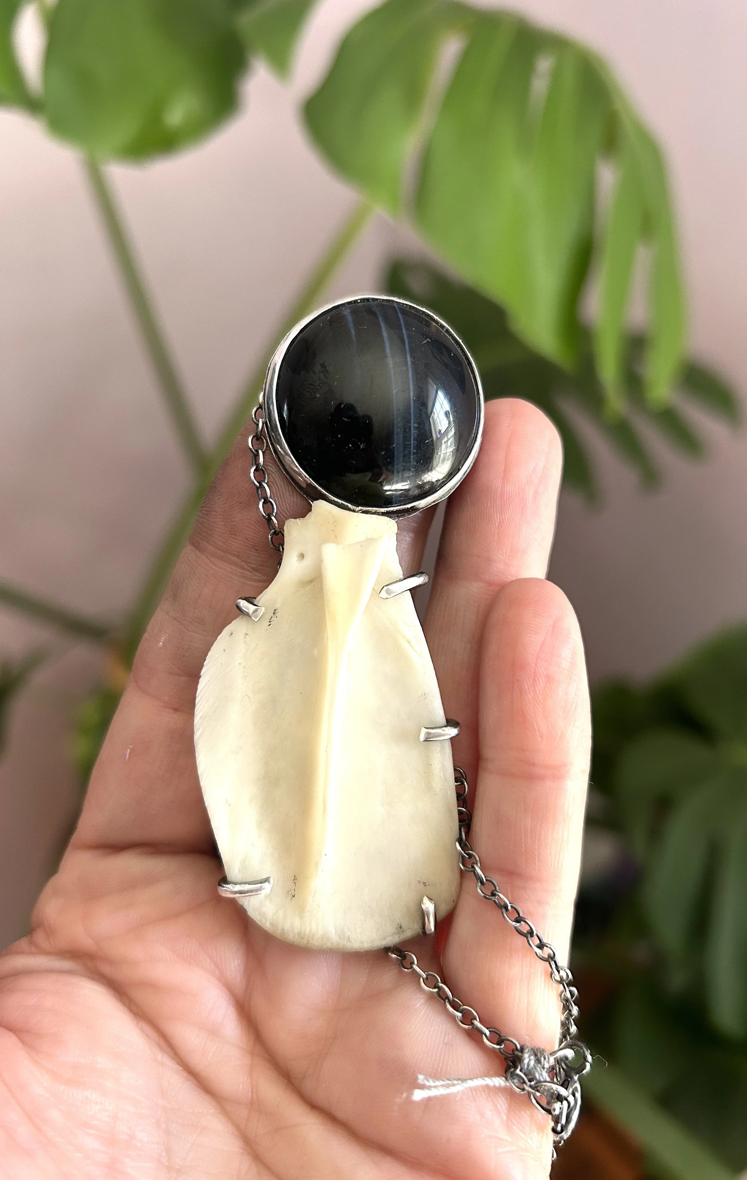 BLUE saphhire scapula pendant (2).jpeg