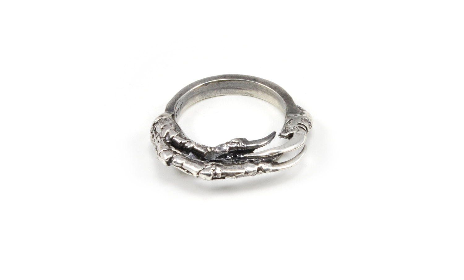 The Hunted II - Simple Crow Claw Ring