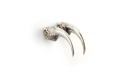 The Hunted II - Large Faux Gauge Owl Talon Earrings