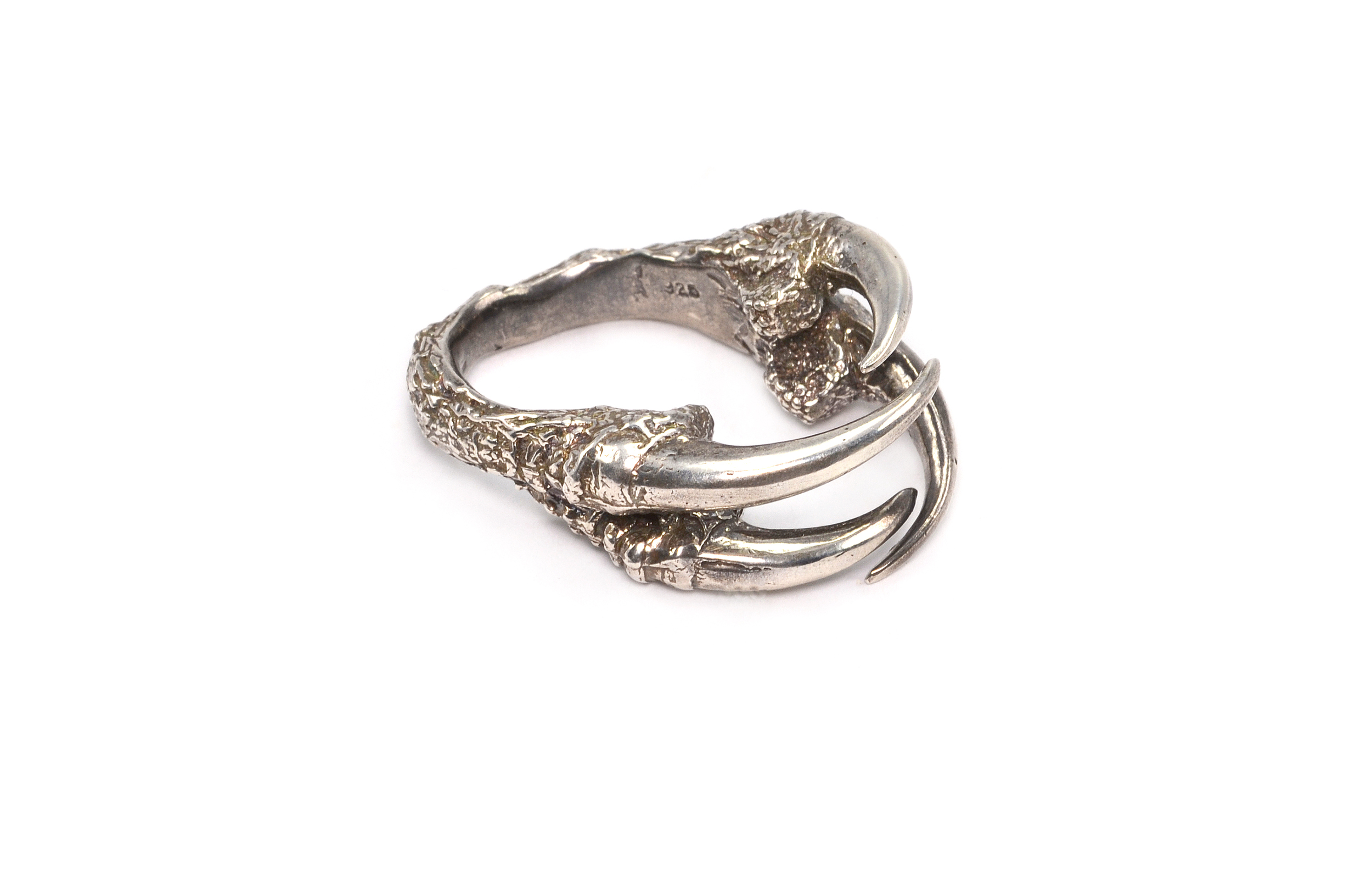 The Hunted I - Owl Talon Cocktail Ring