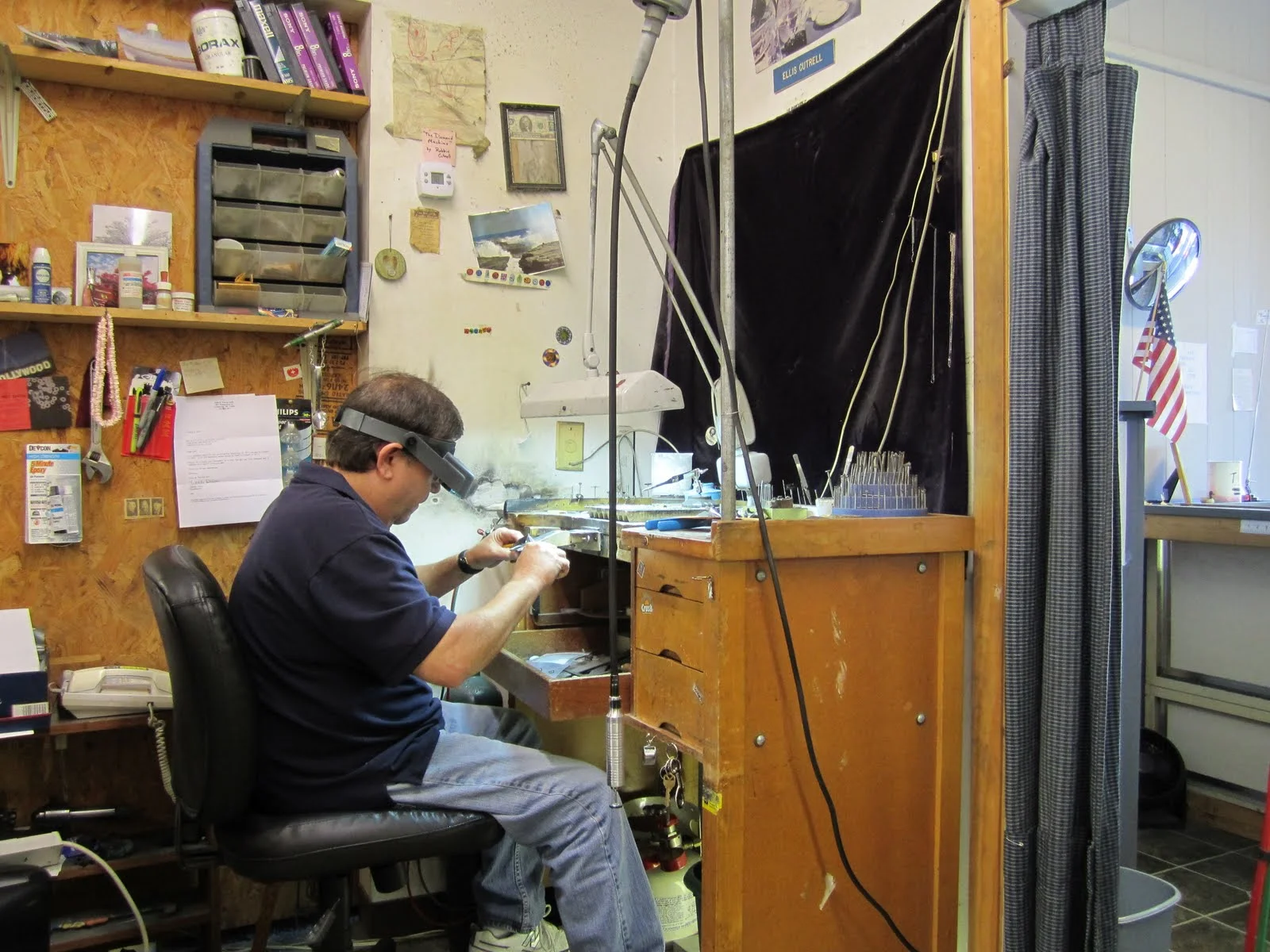 Ellis Cutrell, the Jewelry Doctor and my mentor.