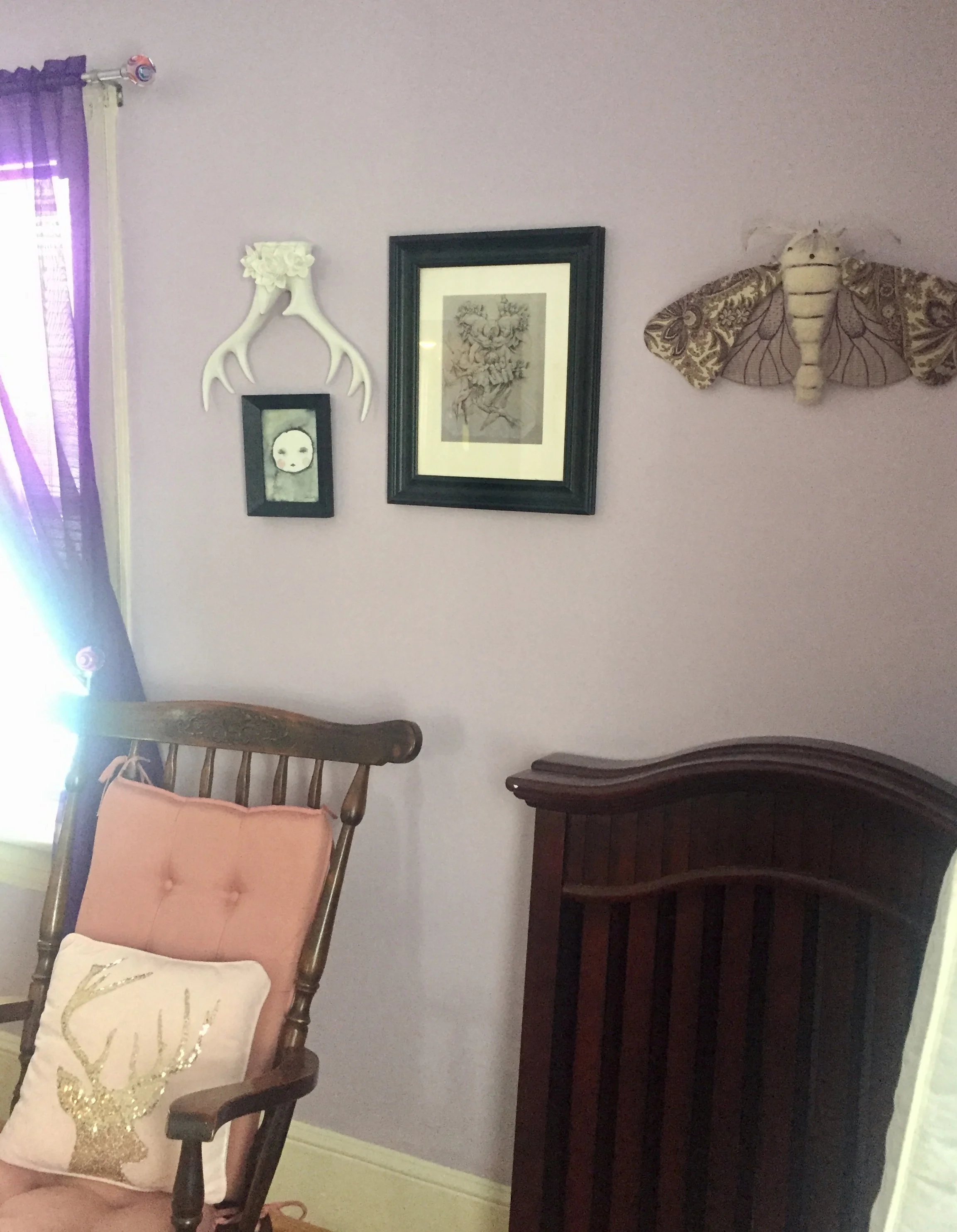 Tallulah's room. I had such a fun time decorating it.